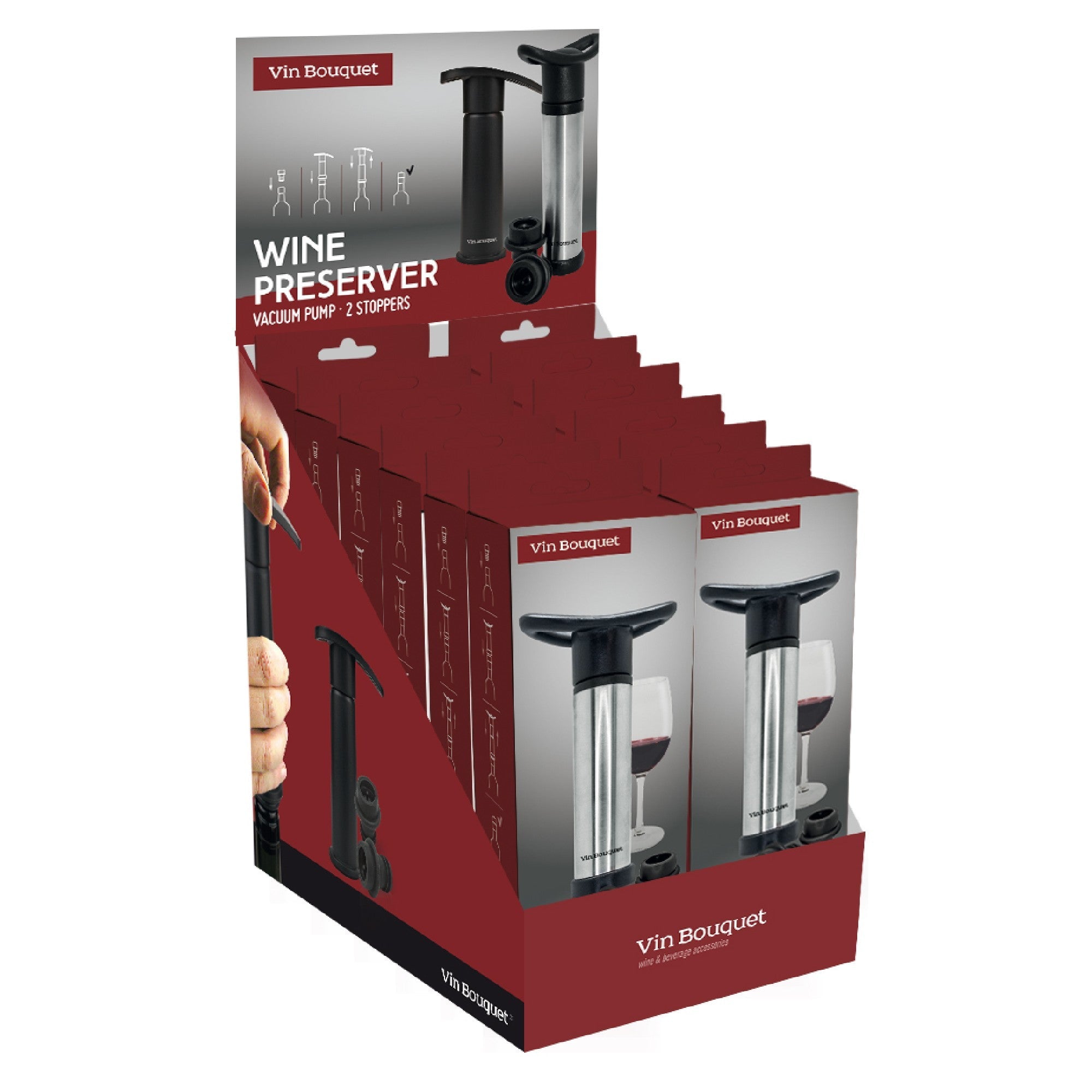 Manual Vacuum Pump with 2 Plugs