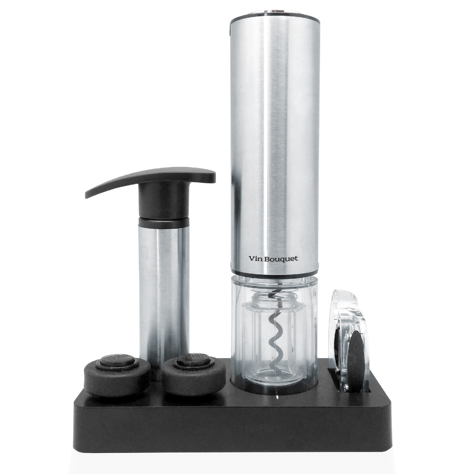 Sacacorchos Eléctrico y Bomba de Vacío