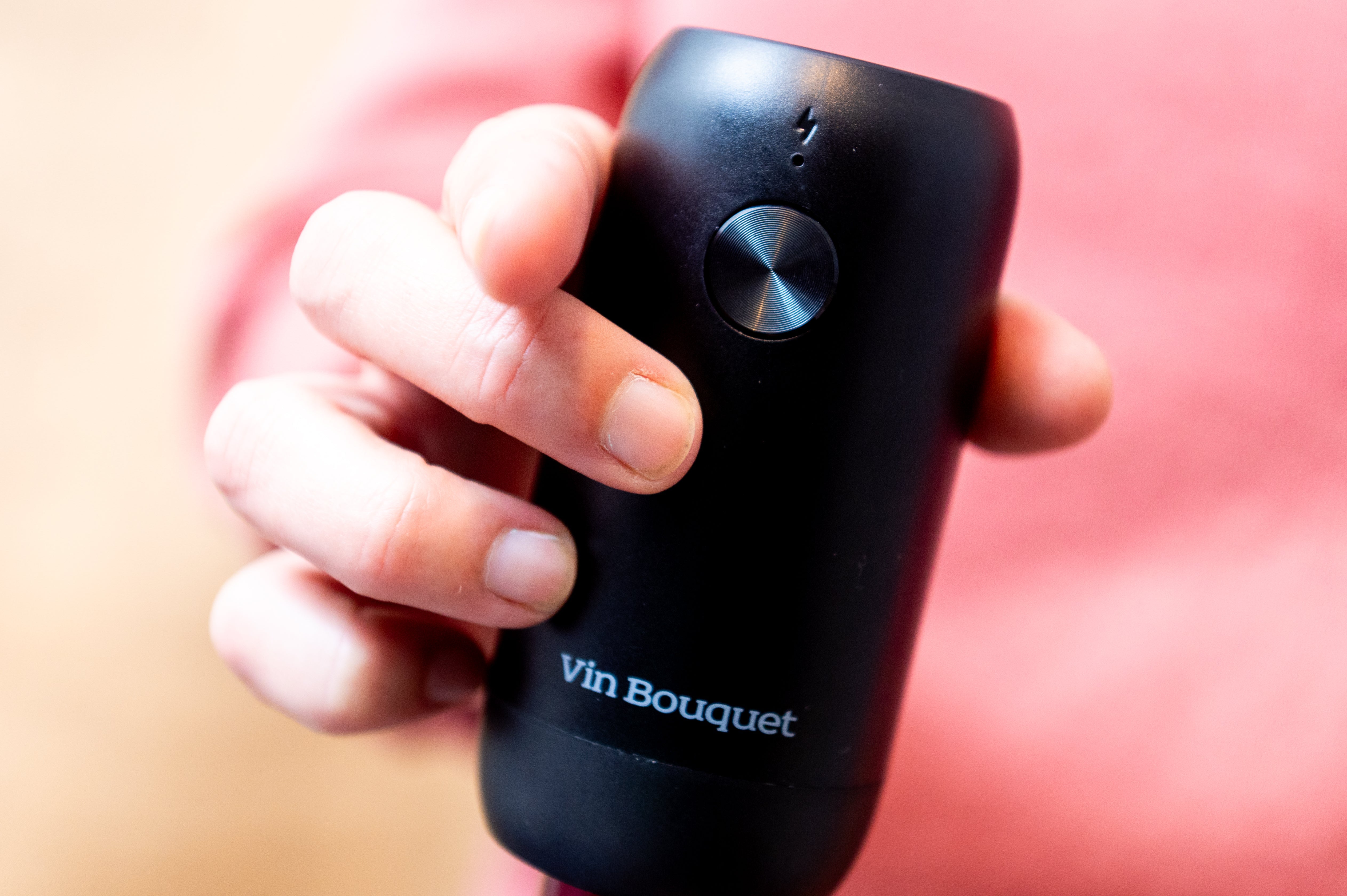 Tapón Automático de Vacío con Luz para Vino