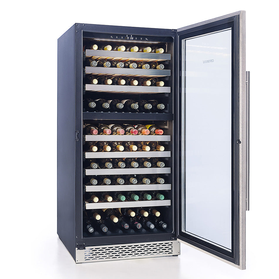 Vinoteca 102 botellas Cavanova CV120DTI doble zona
