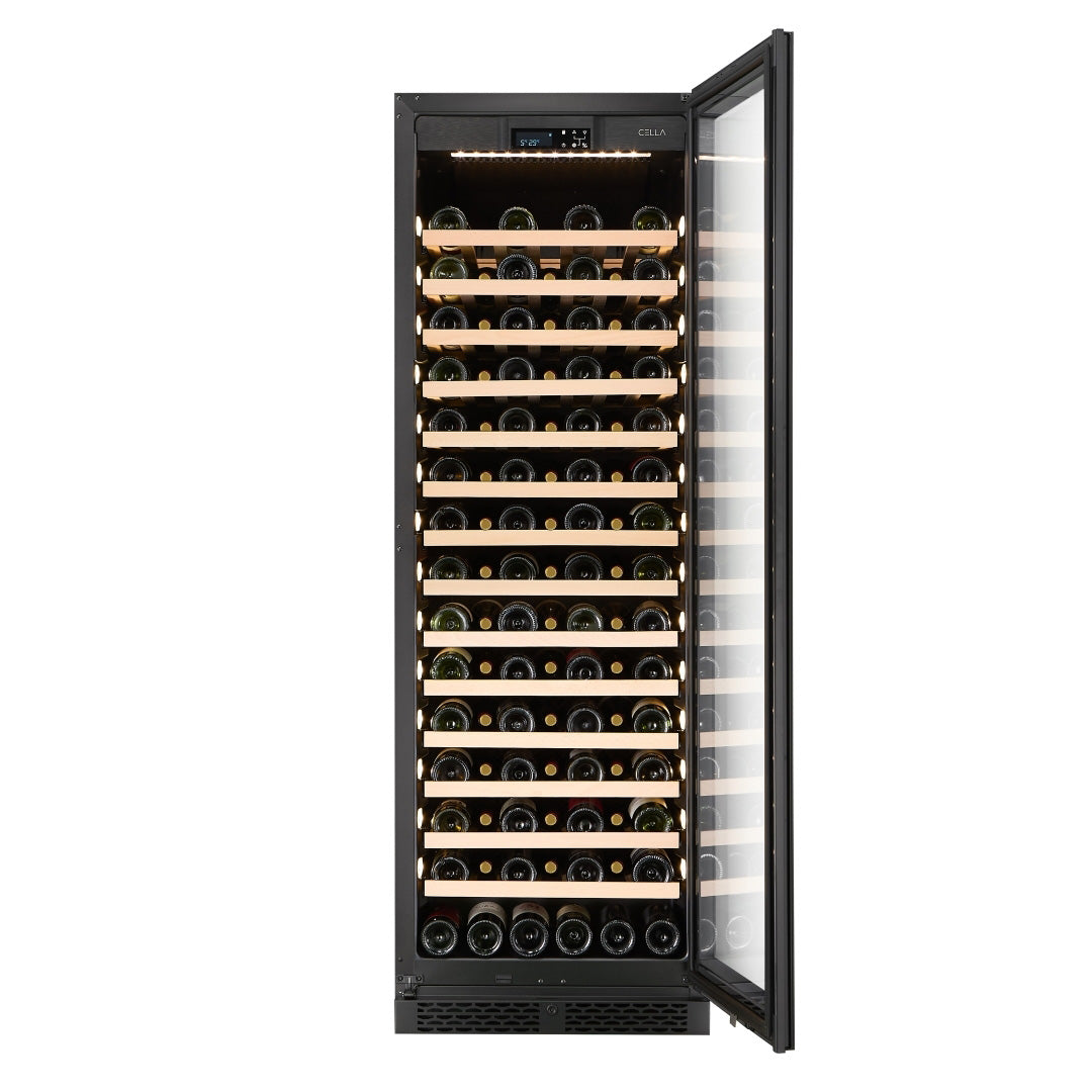 Wine Cooler 110 bottles CELLA FWS122S Black