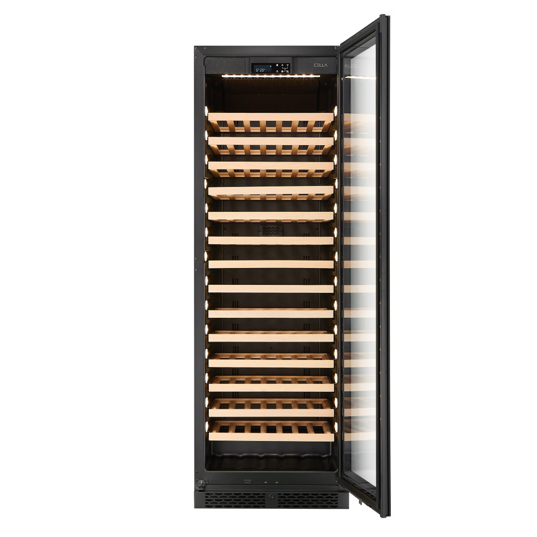 Wine Cooler 110 bottles CELLA FWS122S Black