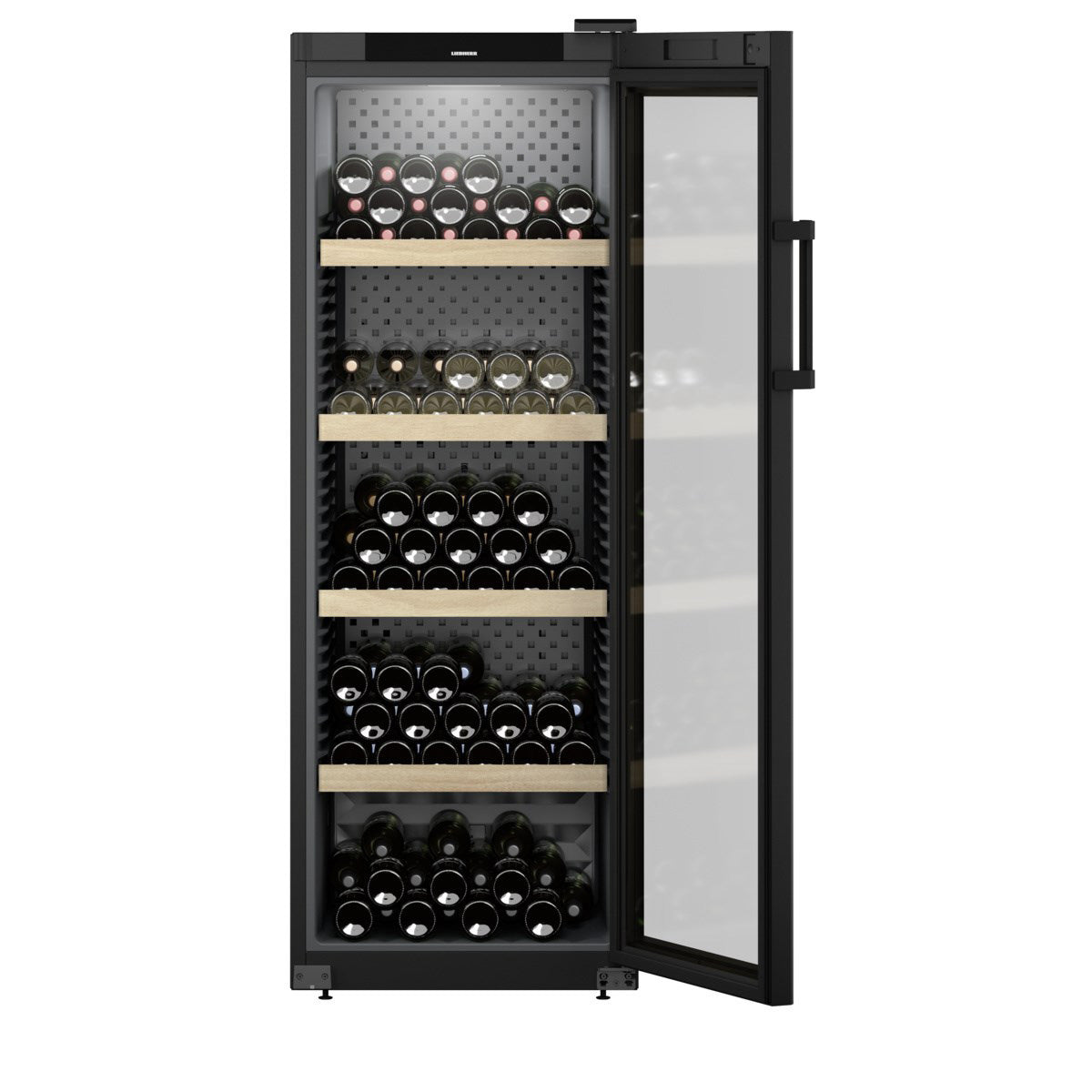 Vinoteca 196 botellas Liebherr GrandCru WPbl 5001 puerta abierta