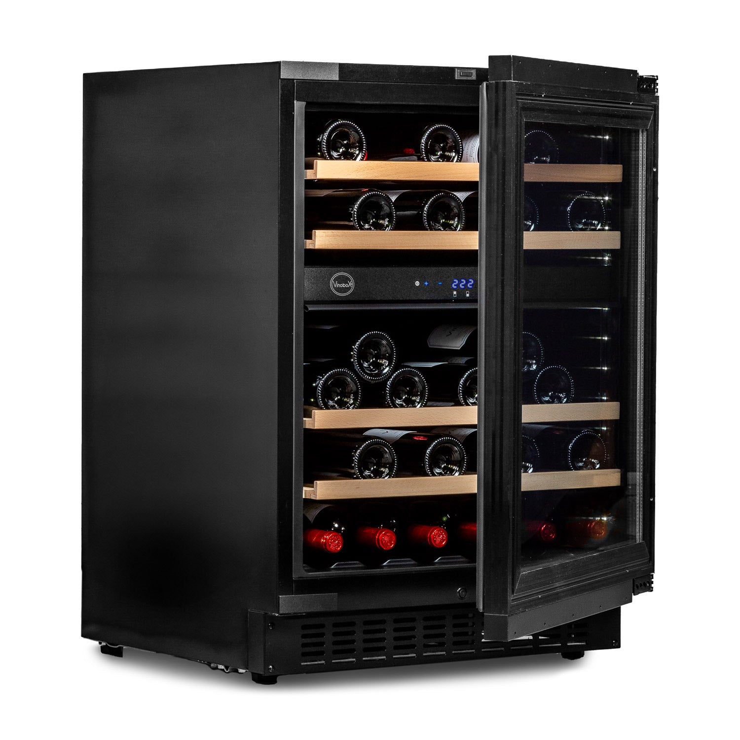 Wine Cooler 45 bottles Vinobox V45 Deco Dual-zone