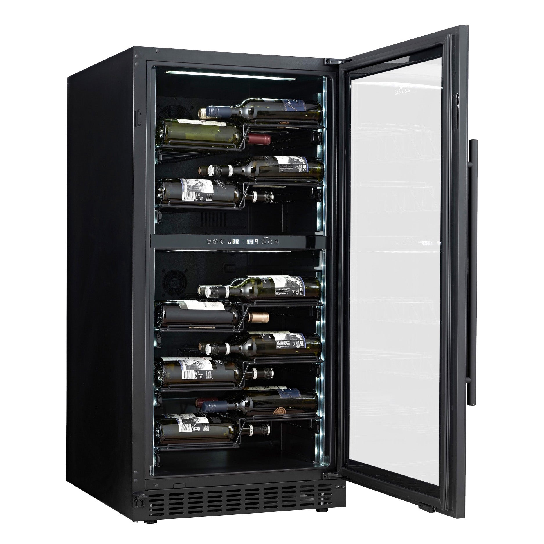 Wine Cooler 56 bottles Le Chai PRO560B Black