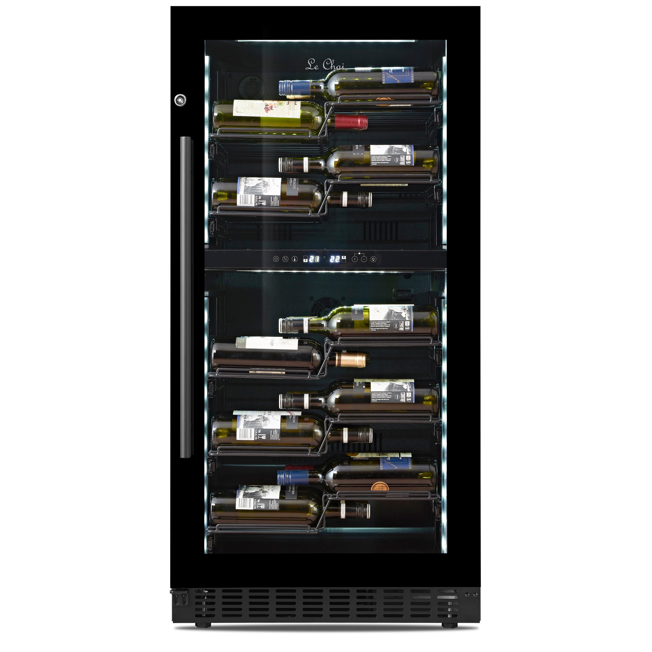 Wine Cooler 56 bottles Le Chai PRO560B Black