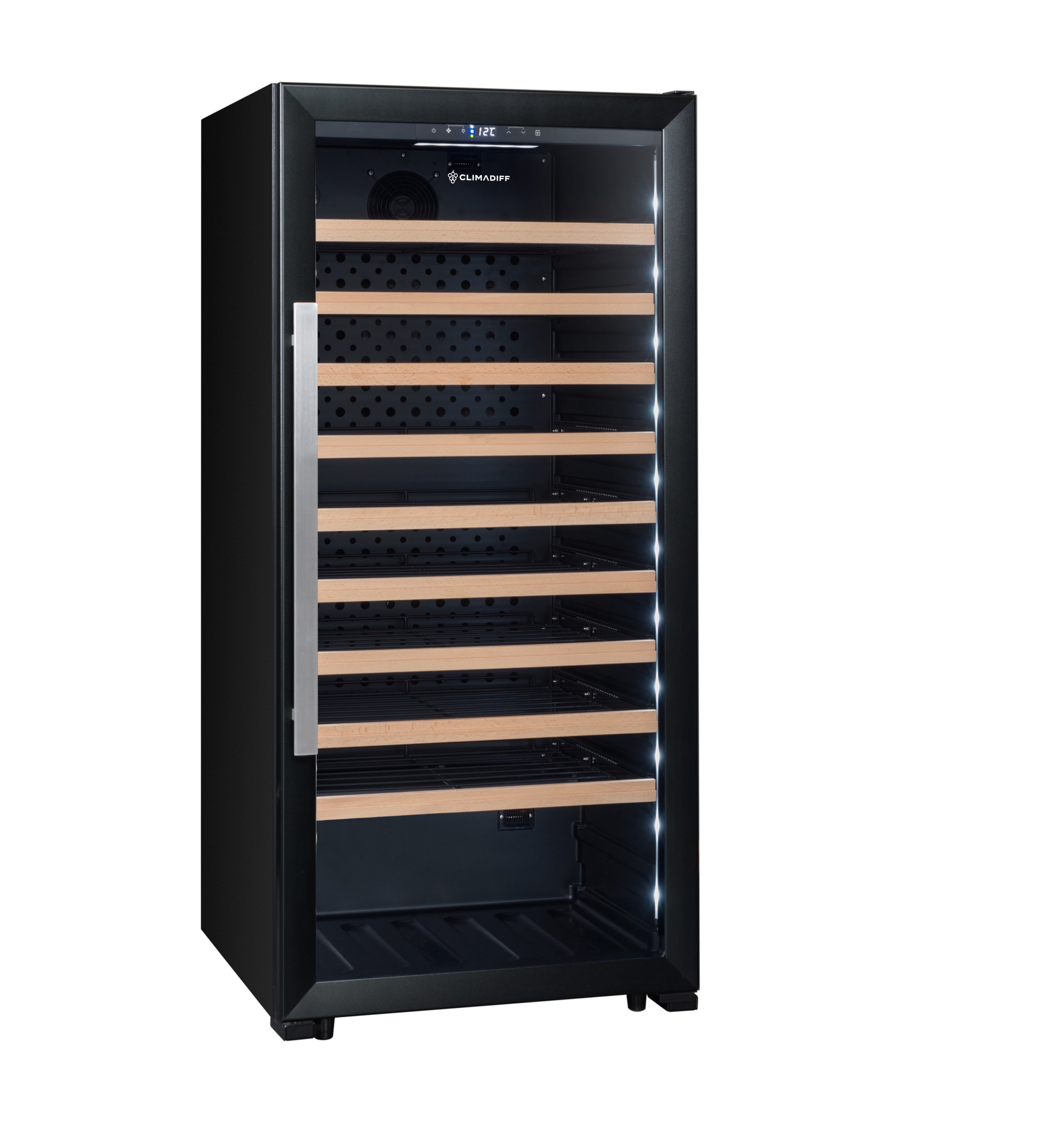 Wine Cooler 98 bottles Climadiff CPF100B1 Polyvalent