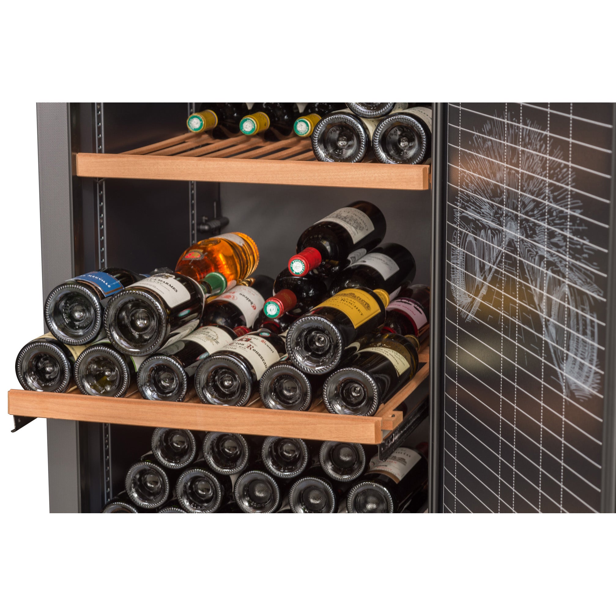 Aging Wine Cooler 294 bottles Climadiff RESERVE 300XL