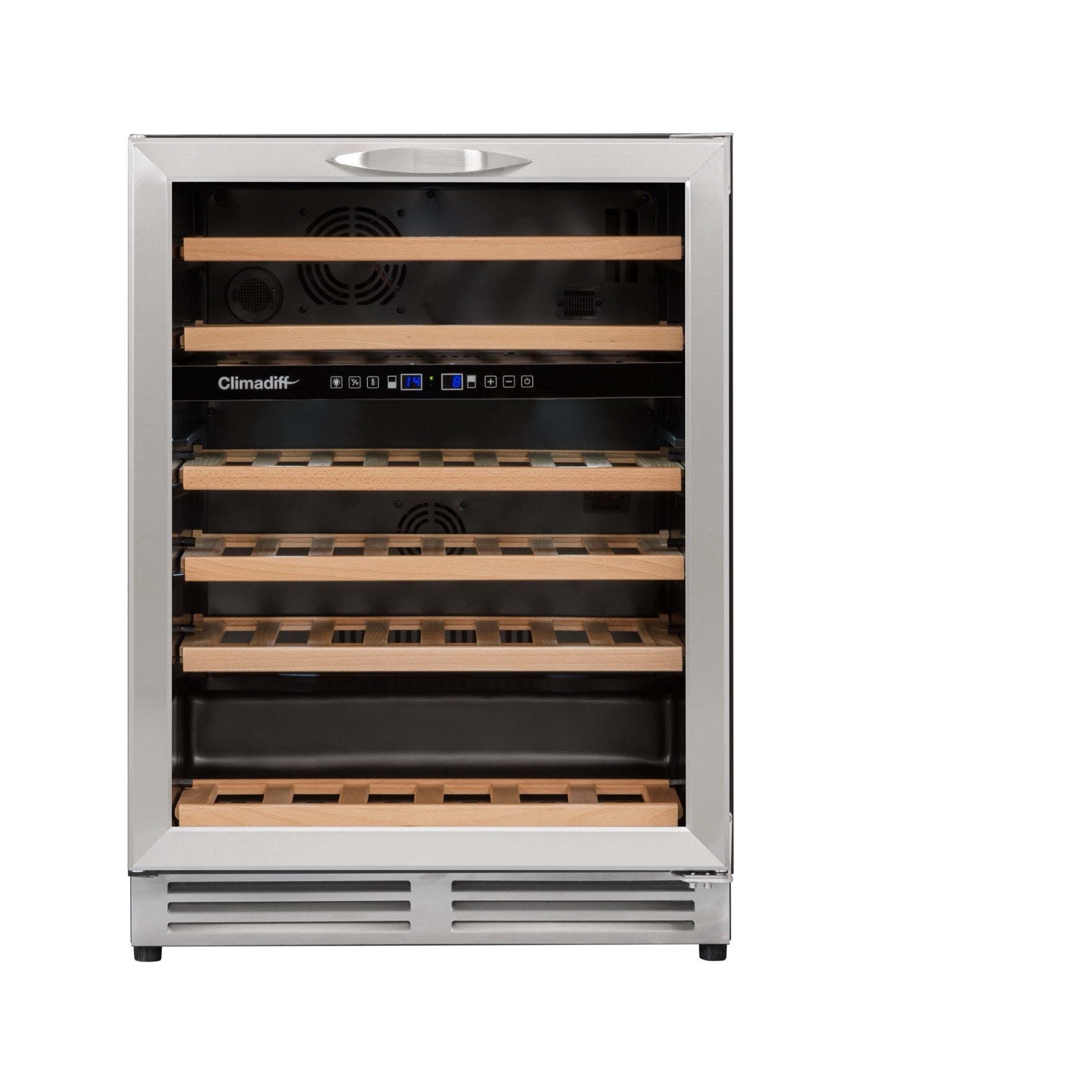 Vinoteca 51 botellas Climadiff CBU51D1X doble zona