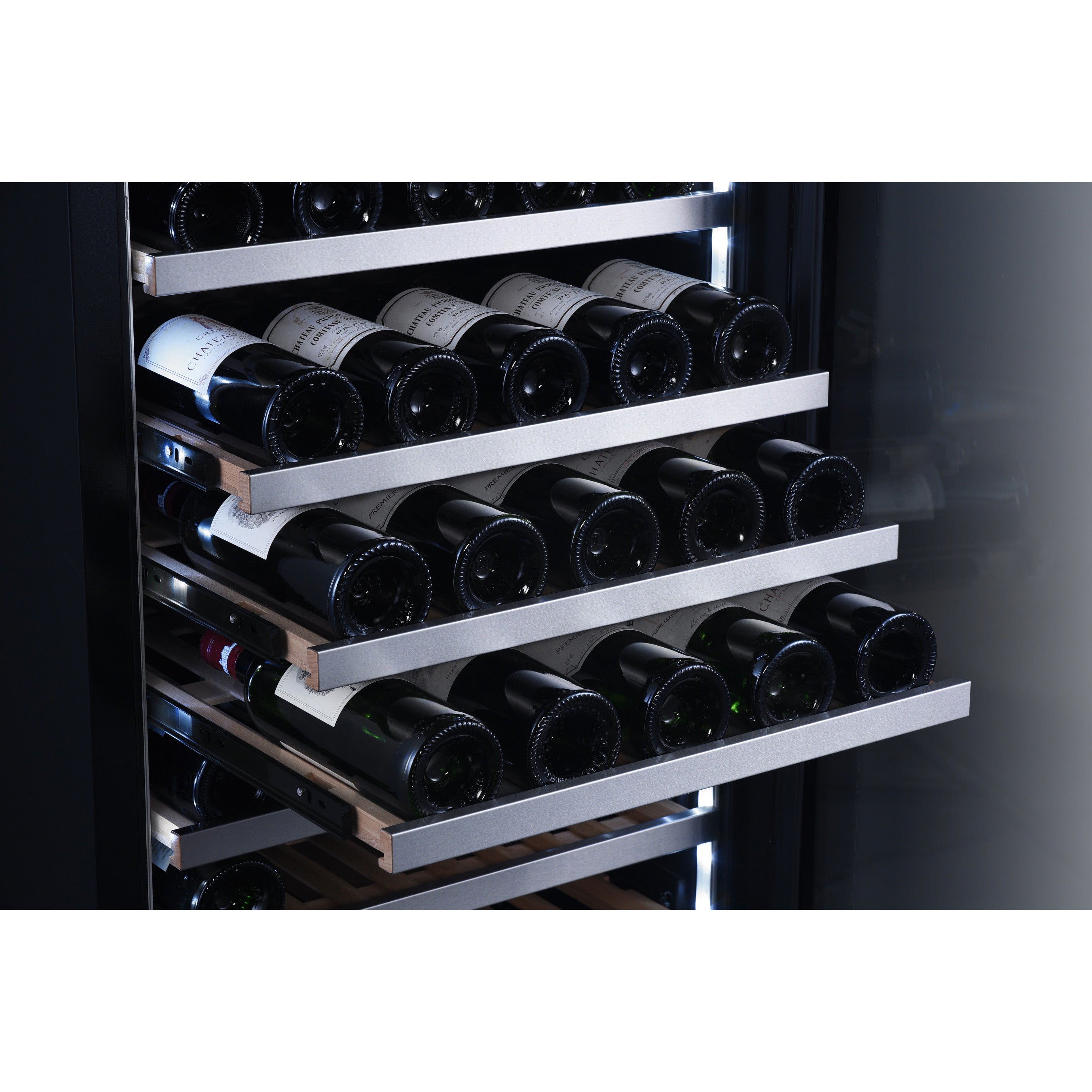 Built-in Wine Cooler 124 bottles Le Chai Chroma 1240 Inox