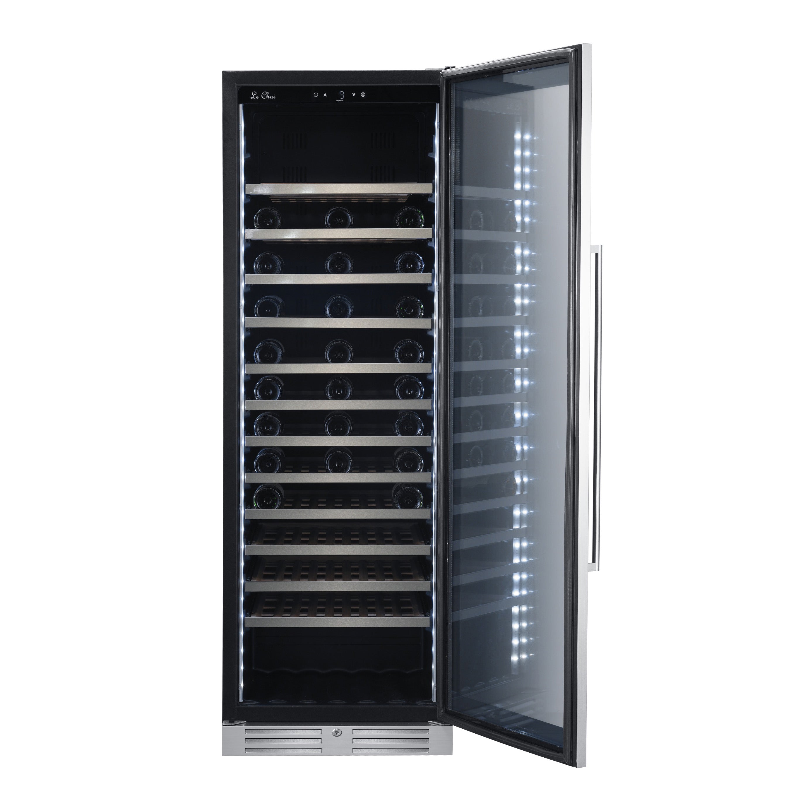 Built-in Wine Cooler 124 bottles Le Chai Chroma 1240 Inox