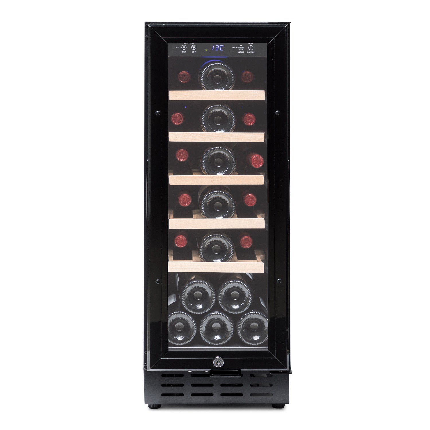 Vinoteca encastrable 20 botellas Vinobox Design 20 negra