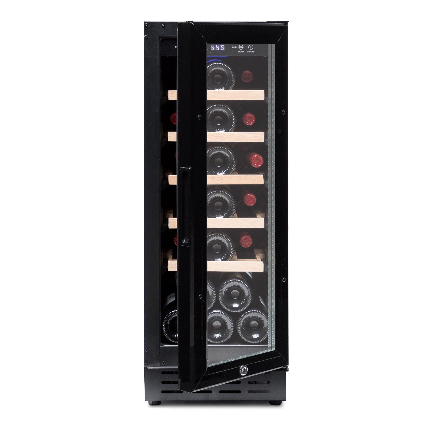Vinoteca encastrable 20 botellas Vinobox Design 20 negra