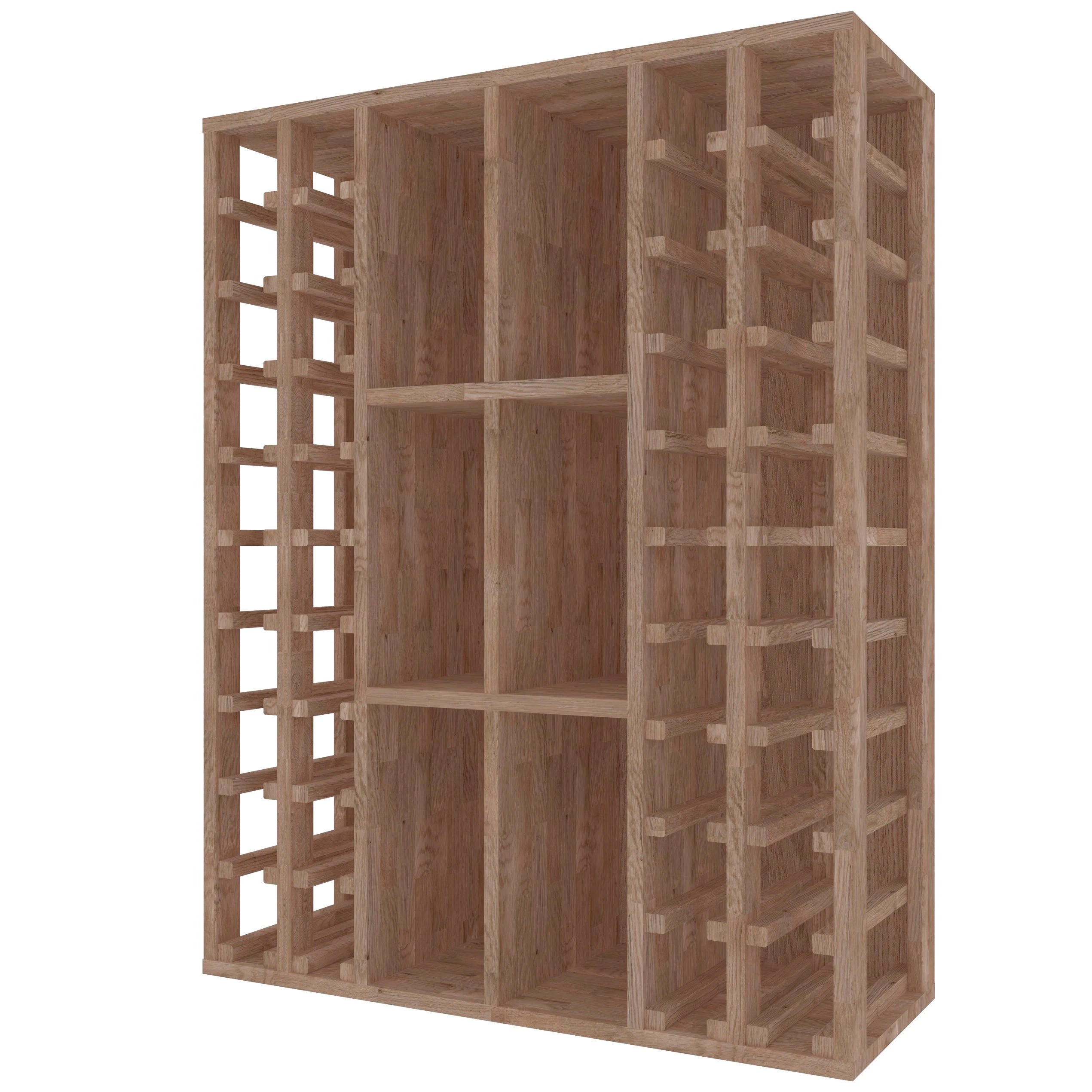 Pine wood wine rack for 88 bottles, Godello EX2528