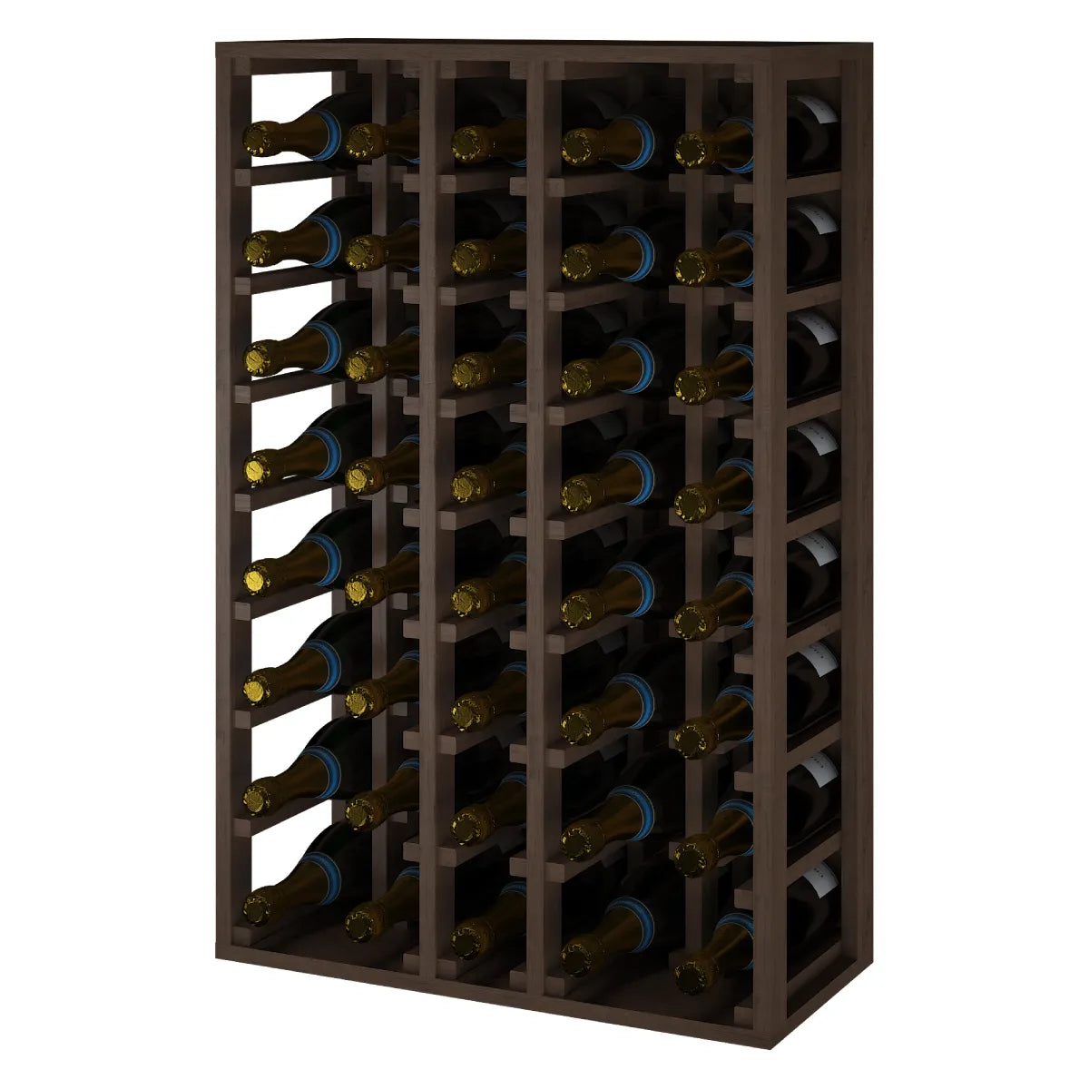 Wine rack for 40 Champagne magnum bottles Expovinalia Canedo Godello 2062 — Dark pine — HX2062