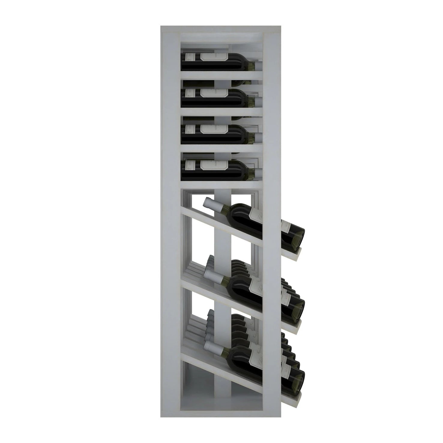 Pine wood wine rack for 36 bottles, Godello EW2091