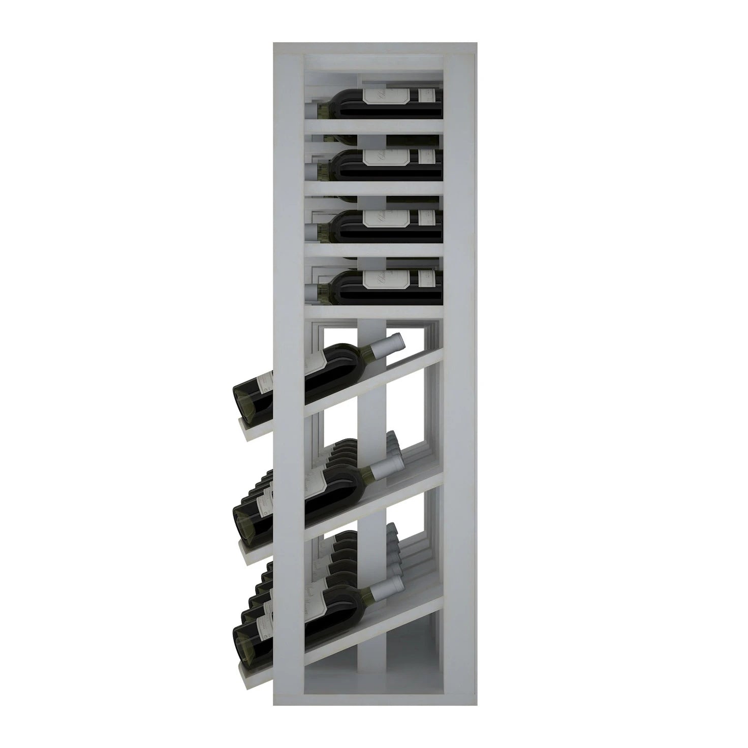 Pine wood wine rack for 36 bottles, Godello EW2091