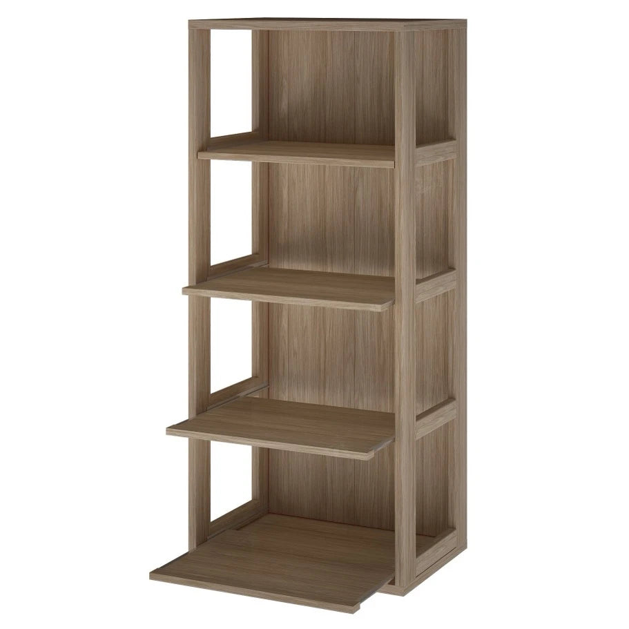 Godello ER2558 oak wine rack for 24 bottles