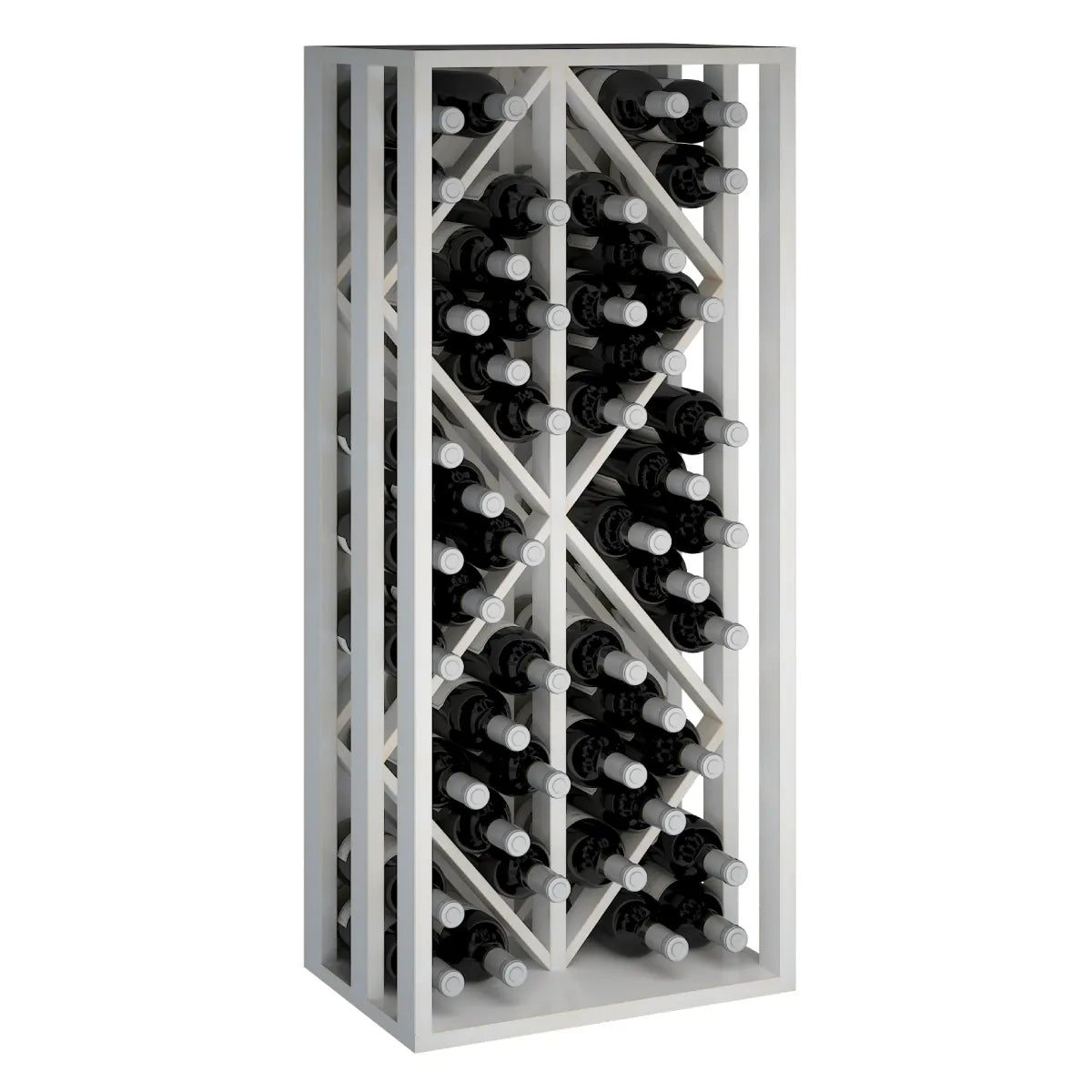 Wine rack for 48 bottles Expovinalia Toral Godello 2532 — White pine — EW2532