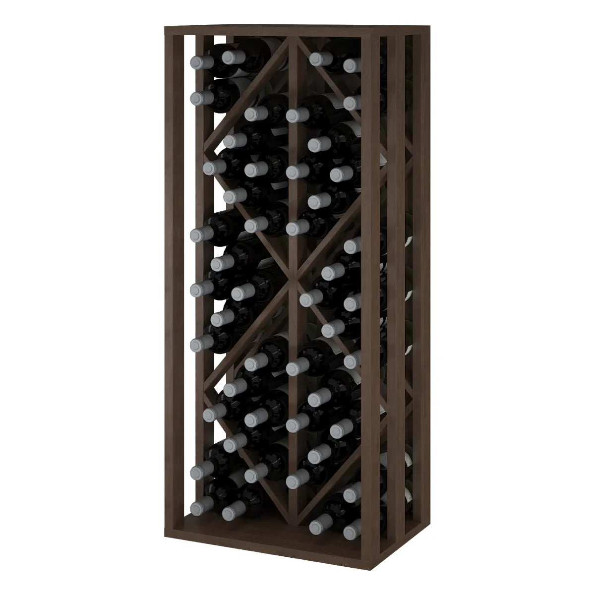 Wine rack for 48 bottles Expovinalia Toral Godello 2532 — Dark pine — HX2532