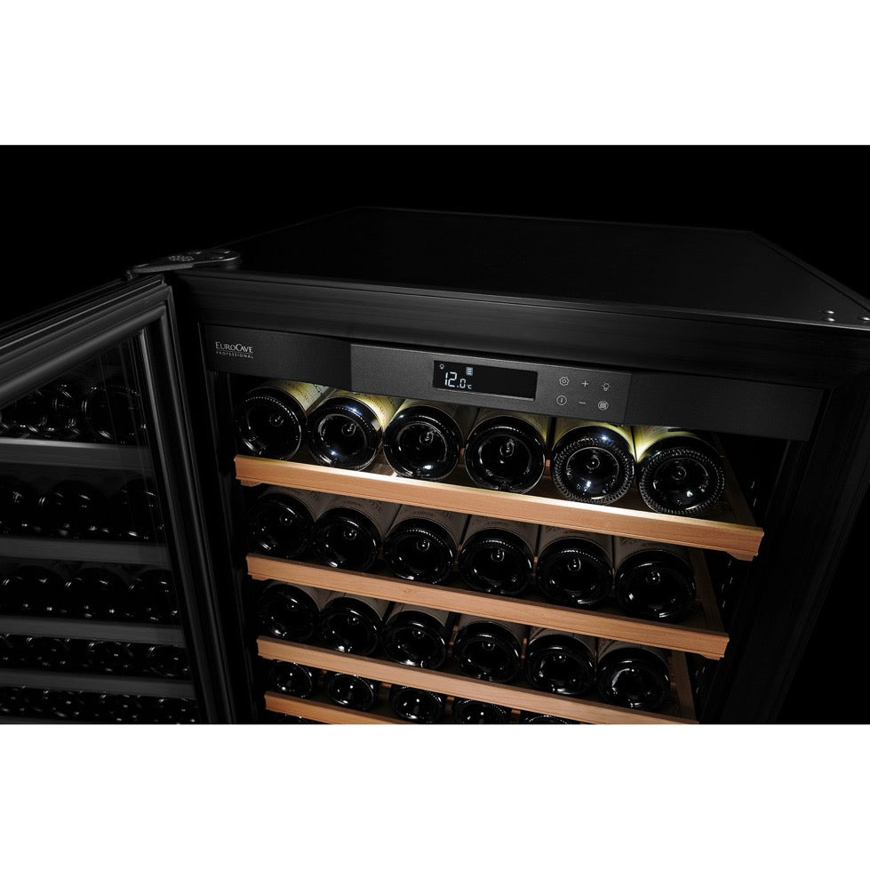 Vinoteca 98 botellas EuroCave La Premiere MV7 Glass detalle display digital
