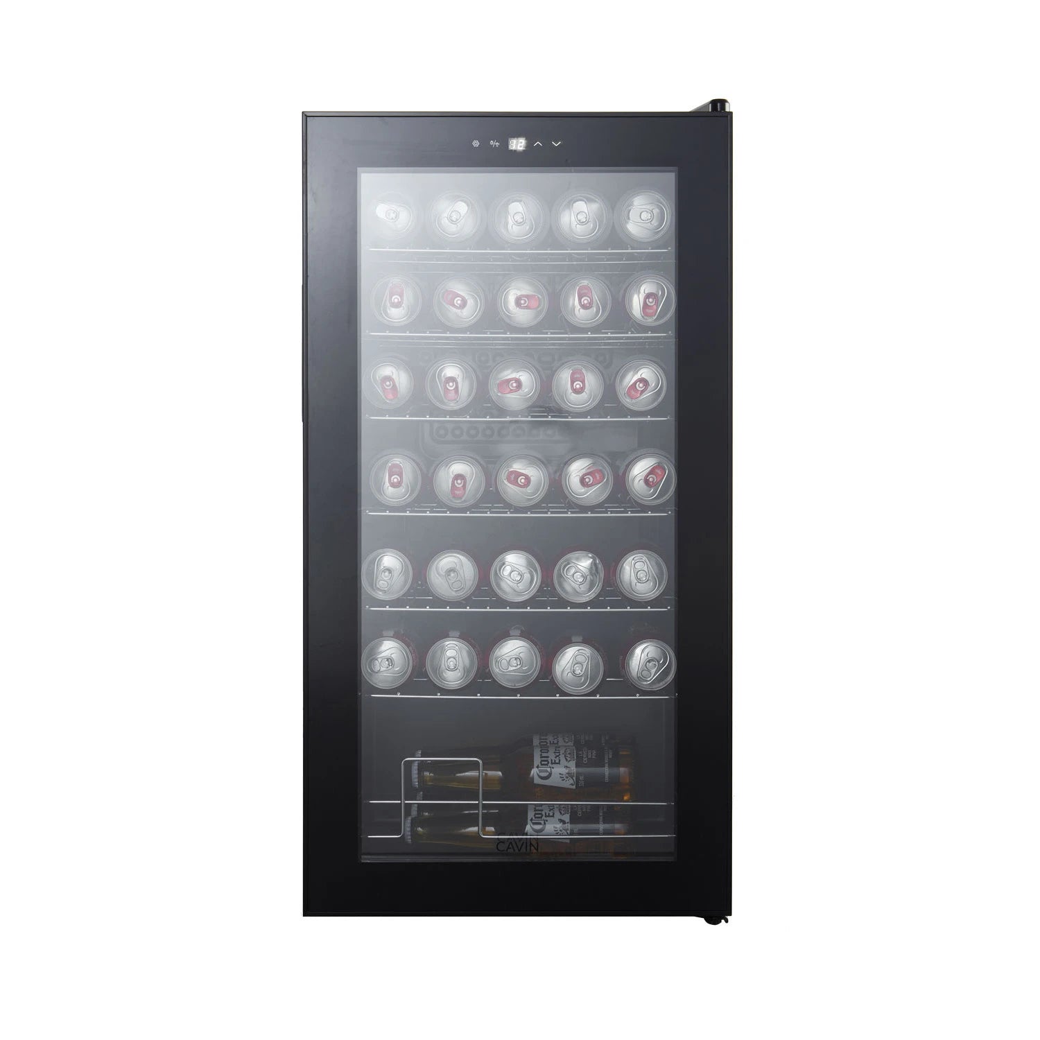 Refrigerador de bebidas Cavin Northern Collection 82 Black
