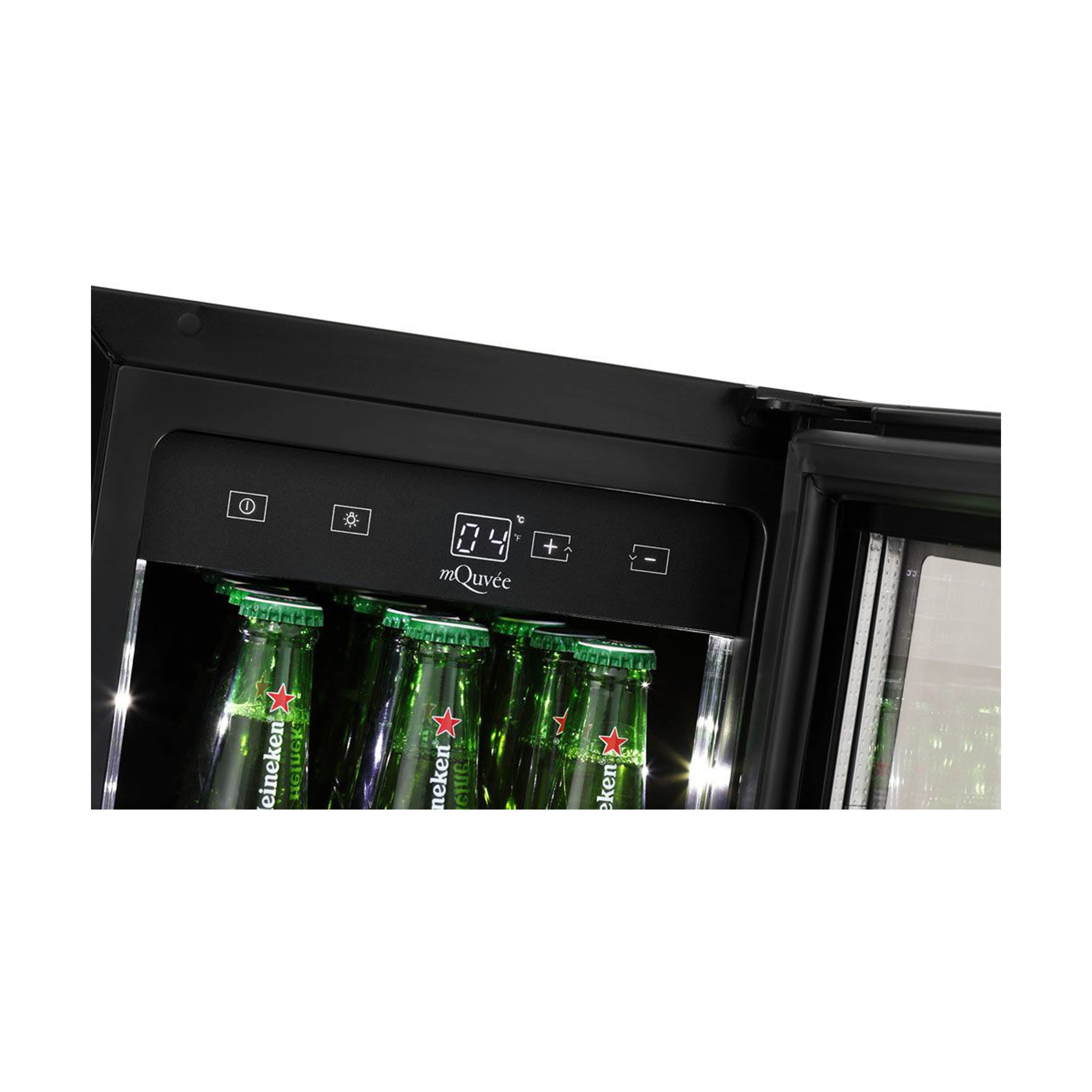 Beer Cooler mQuvée BeerServer 30 Anthracite Black