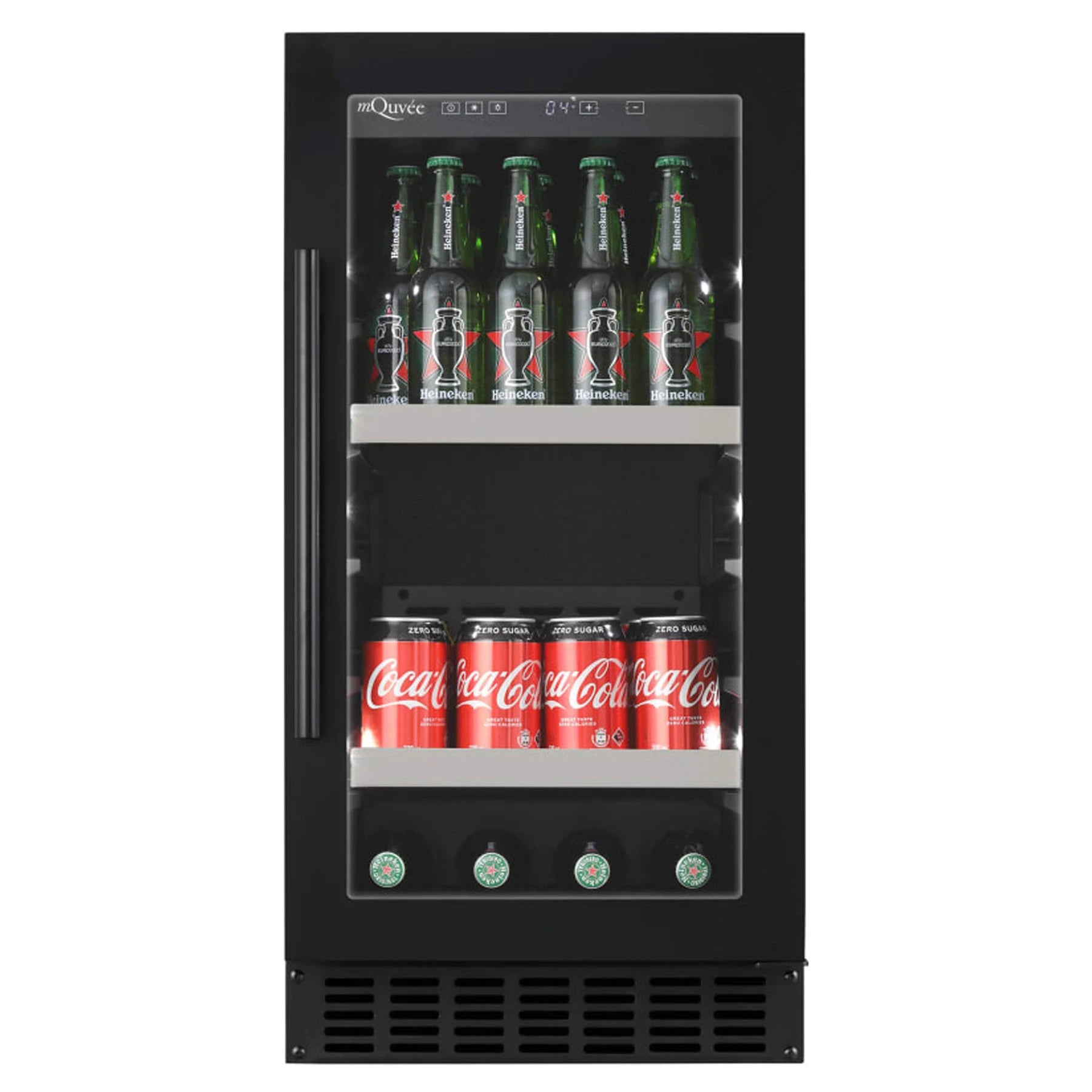 Beer Cooler mQuvée BeerServer 40 Anthracite Black