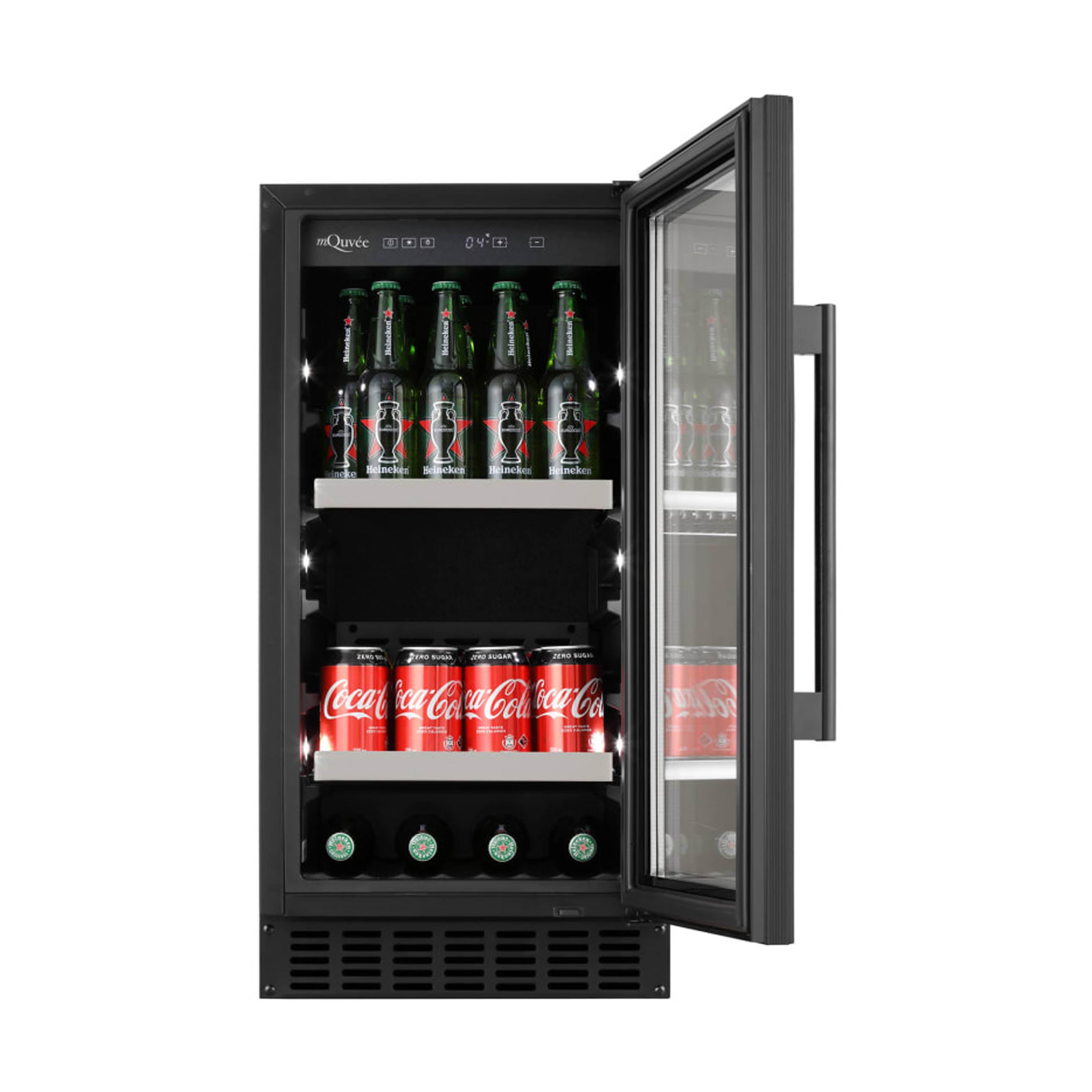 Beer Cooler mQuvée BeerServer 40 Anthracite Black