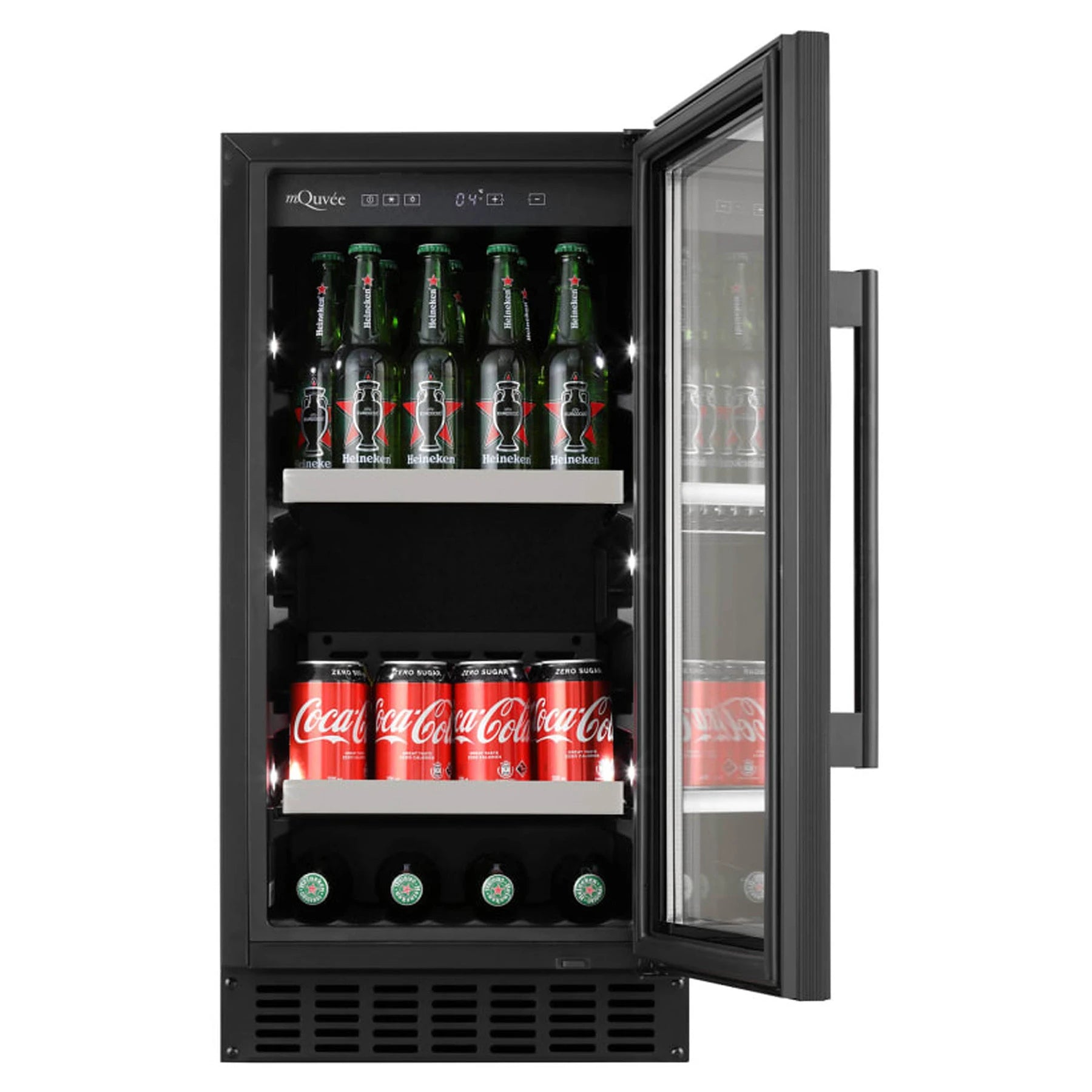 Beer Cooler mQuvée BeerServer 40 Anthracite Black