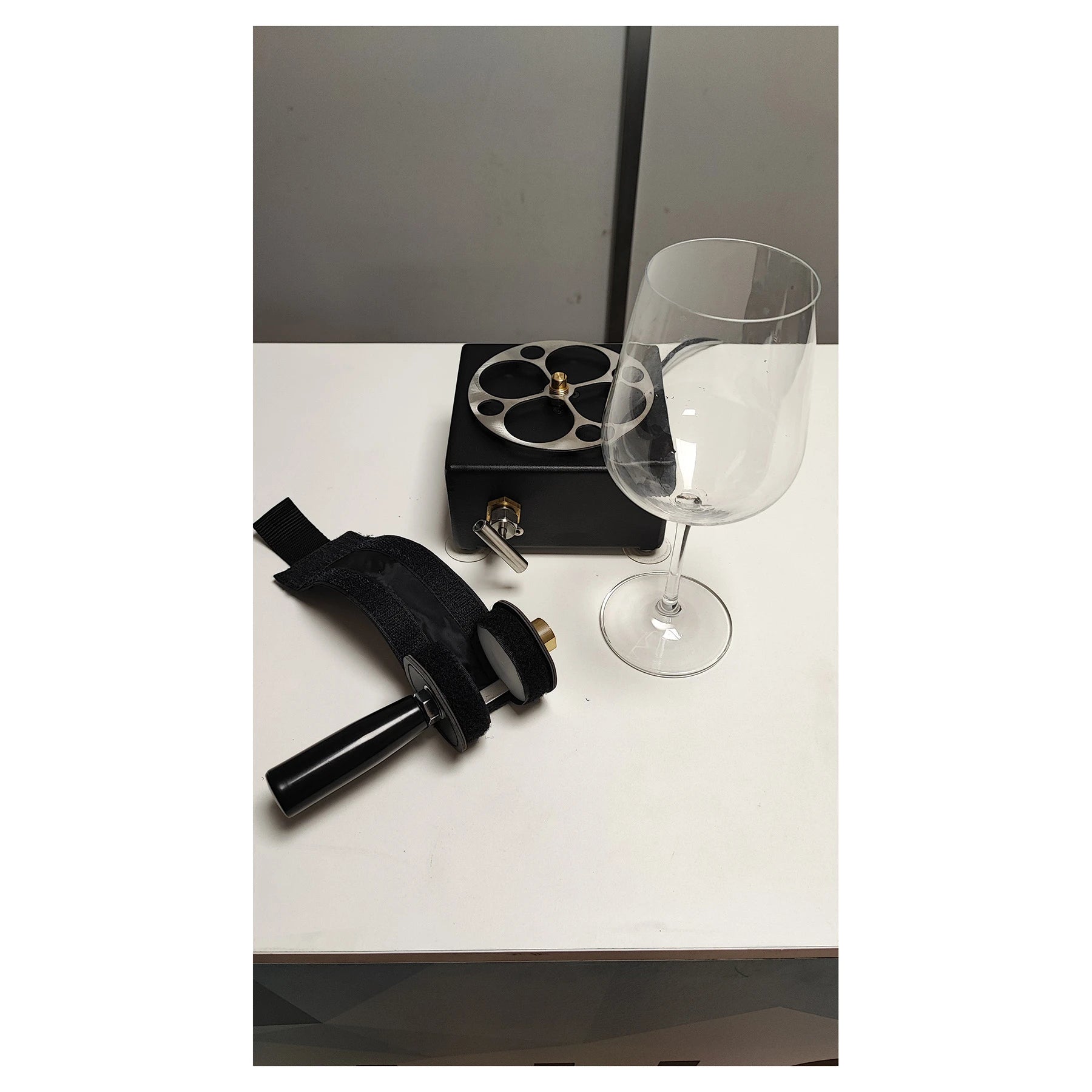 Escarchadora de copas y vasos + accesorio hielo seco QuickFrost LowCost ICG-4500
