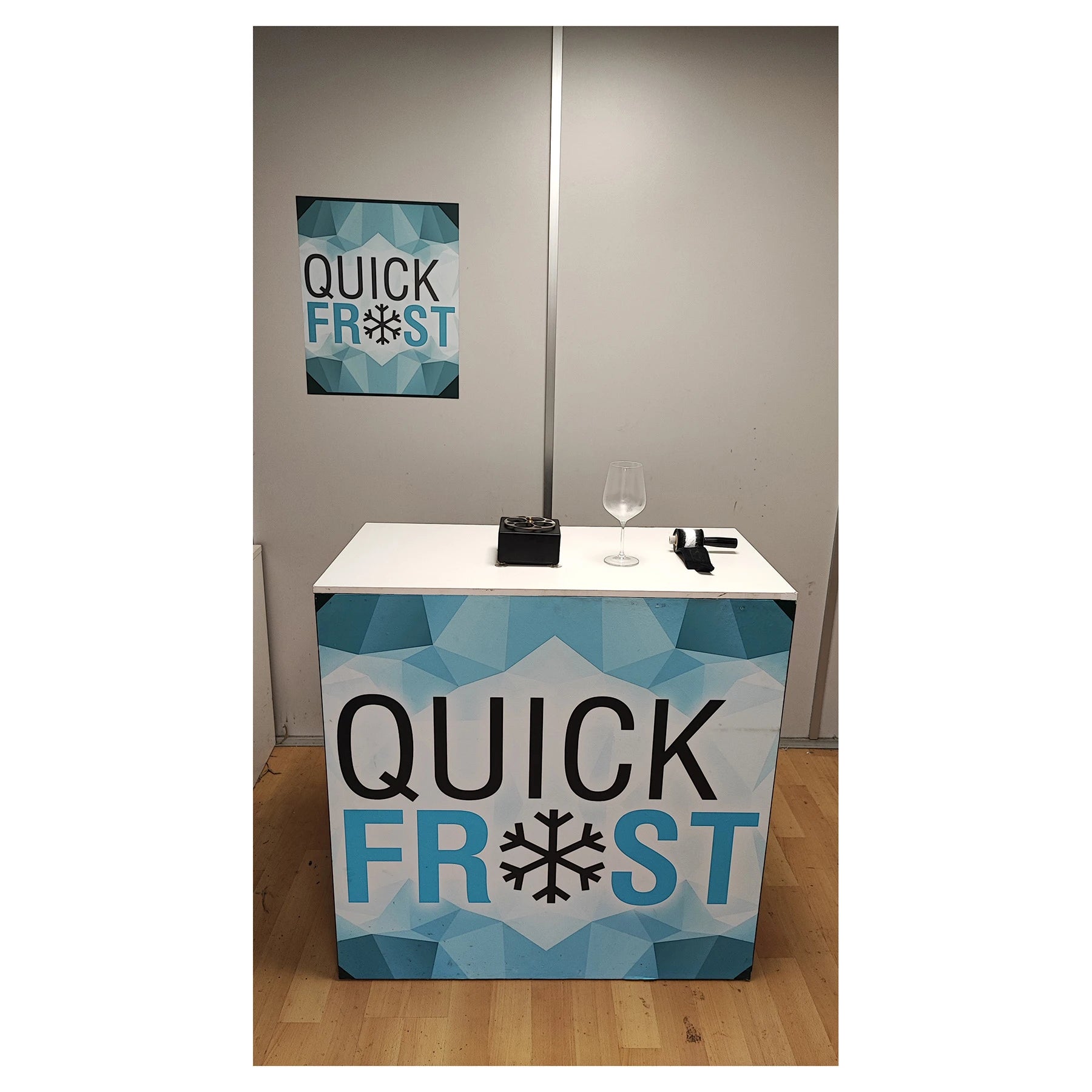 Escarchadora de copas y vasos + accesorio hielo seco QuickFrost LowCost ICG-4500