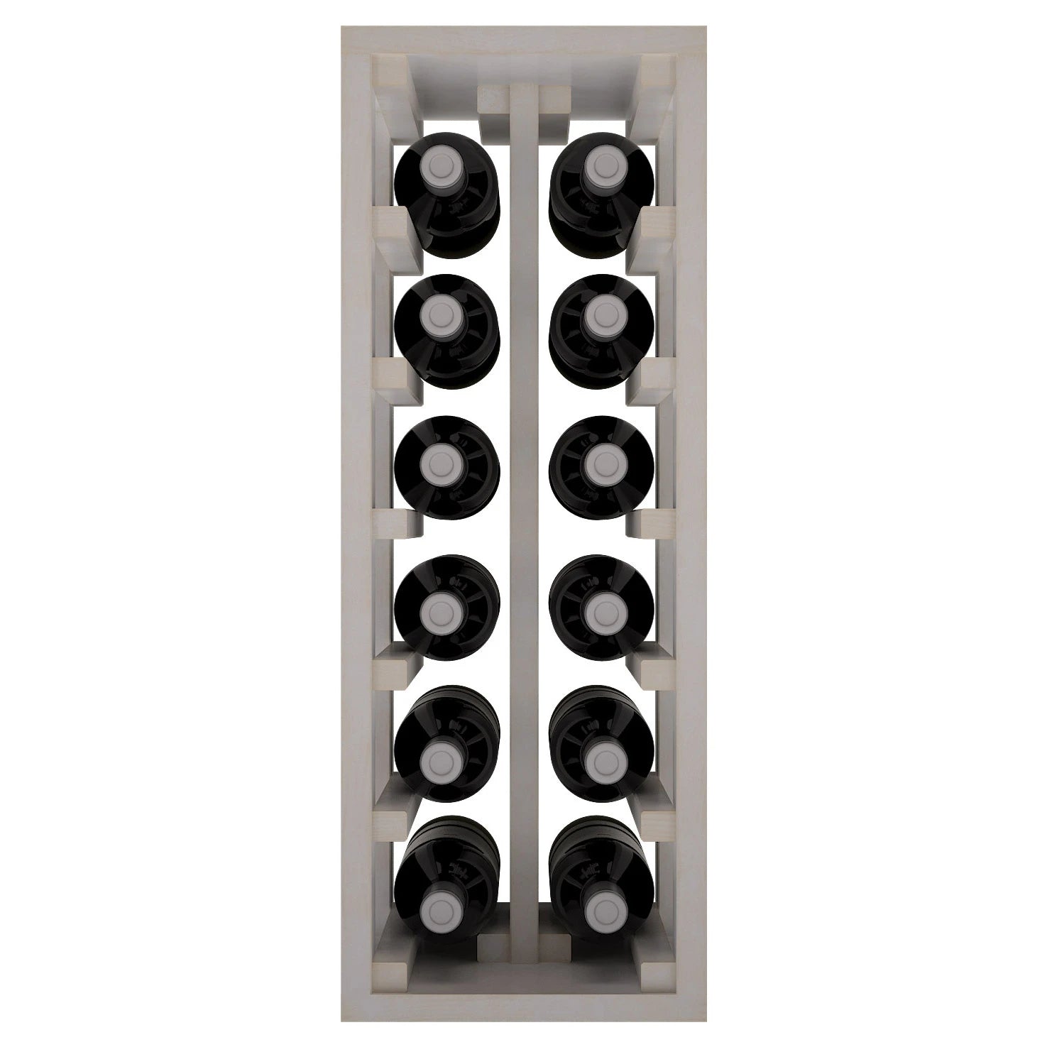 Pine wood wine rack for 12 bottles, Godello EW2010