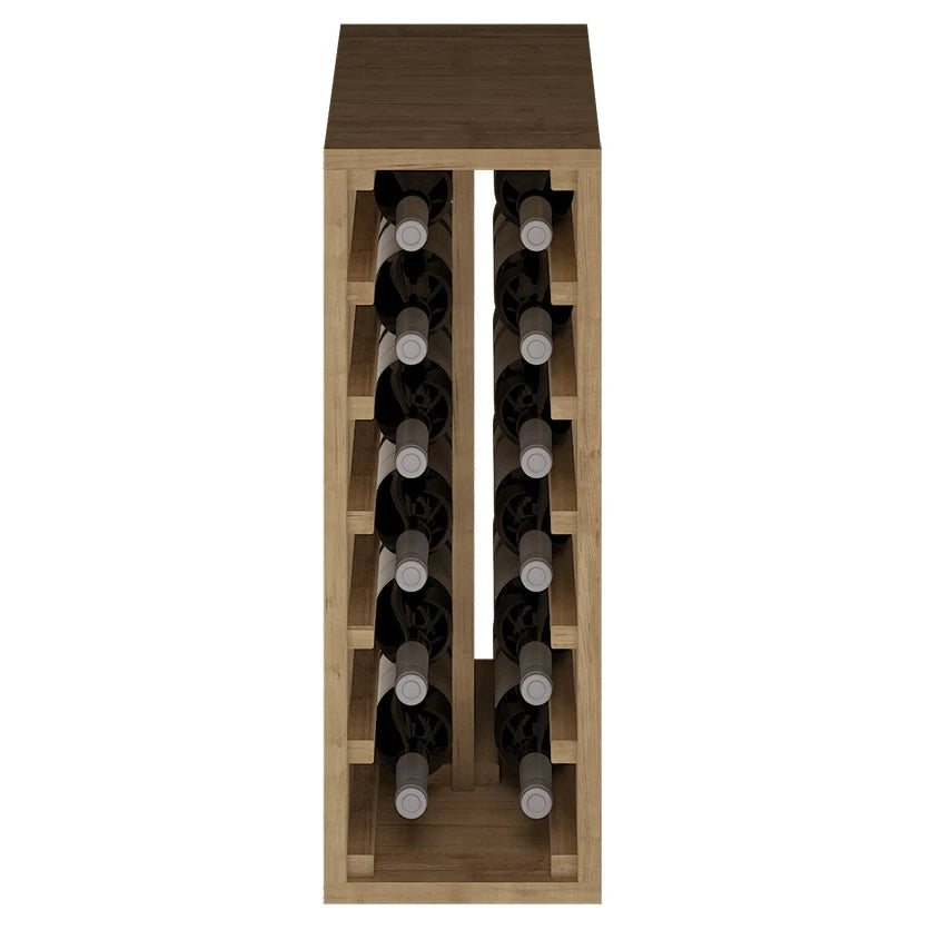 Pine wood wine rack for 12 bottles, Godello EX2010