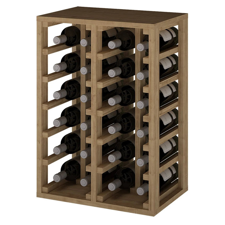 Botellero de madera de pino para 24 botellas, Godello EX2014