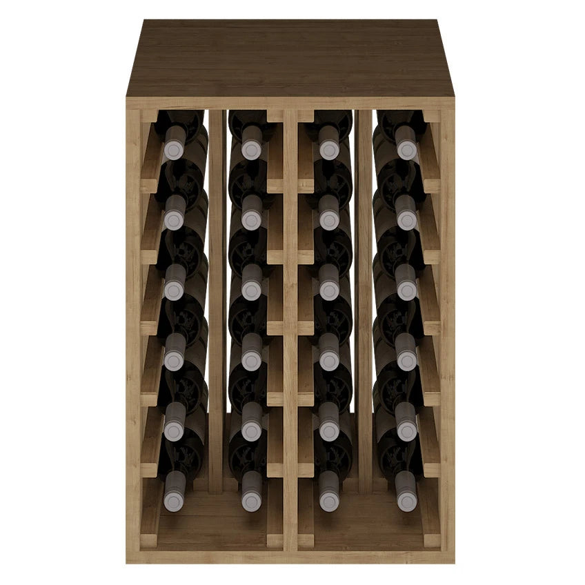 Botellero de madera de pino para 24 botellas, Godello EX2014
