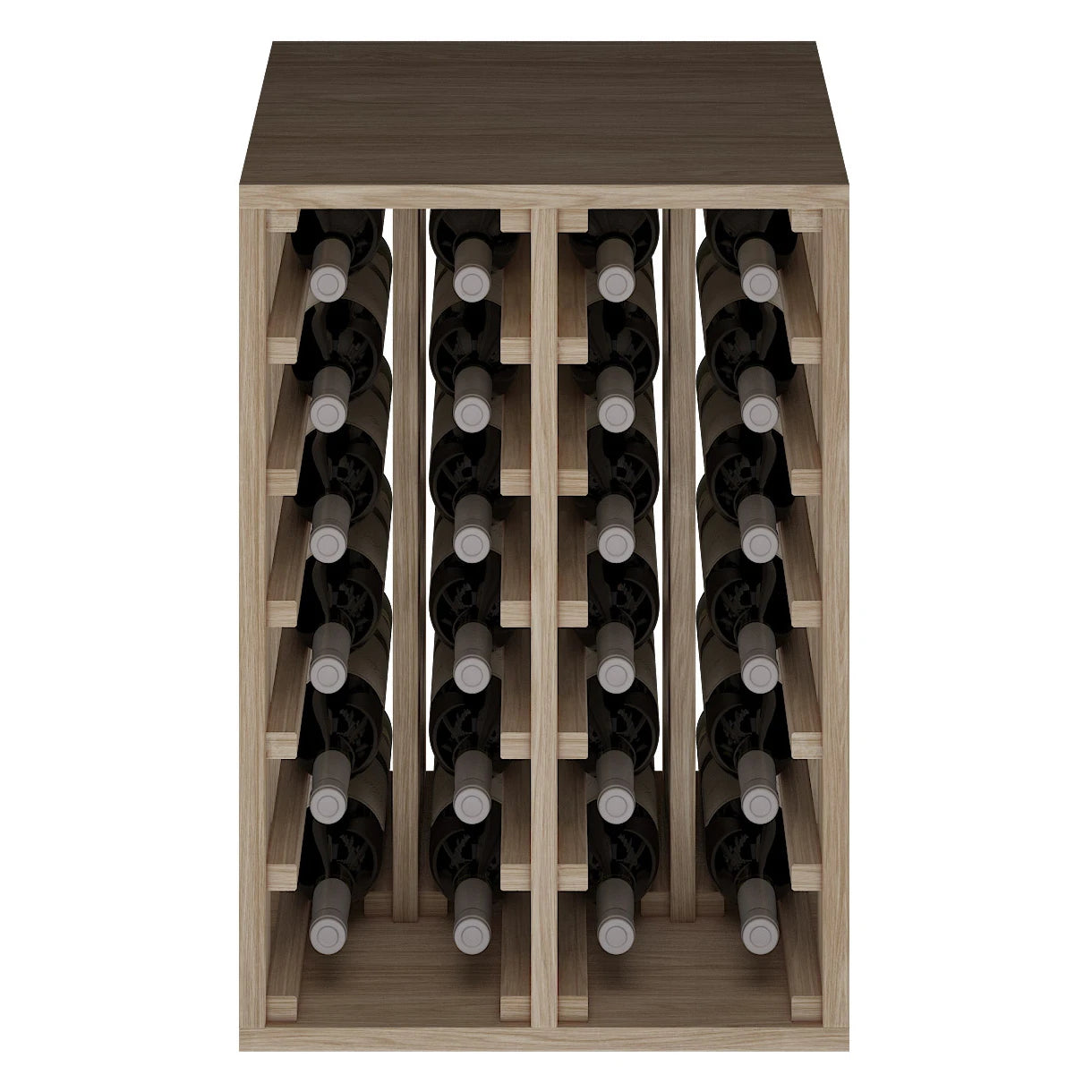 Oak wine rack for 24 bottles, Godello ER2014