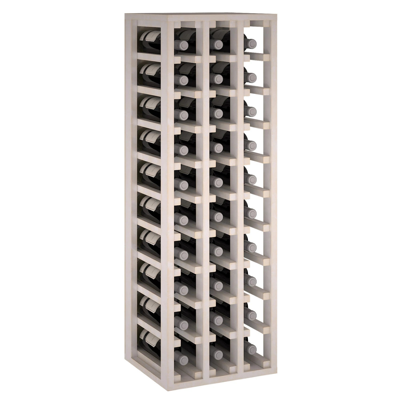 Pine wood wine rack for 30 bottles, Godello EW2033