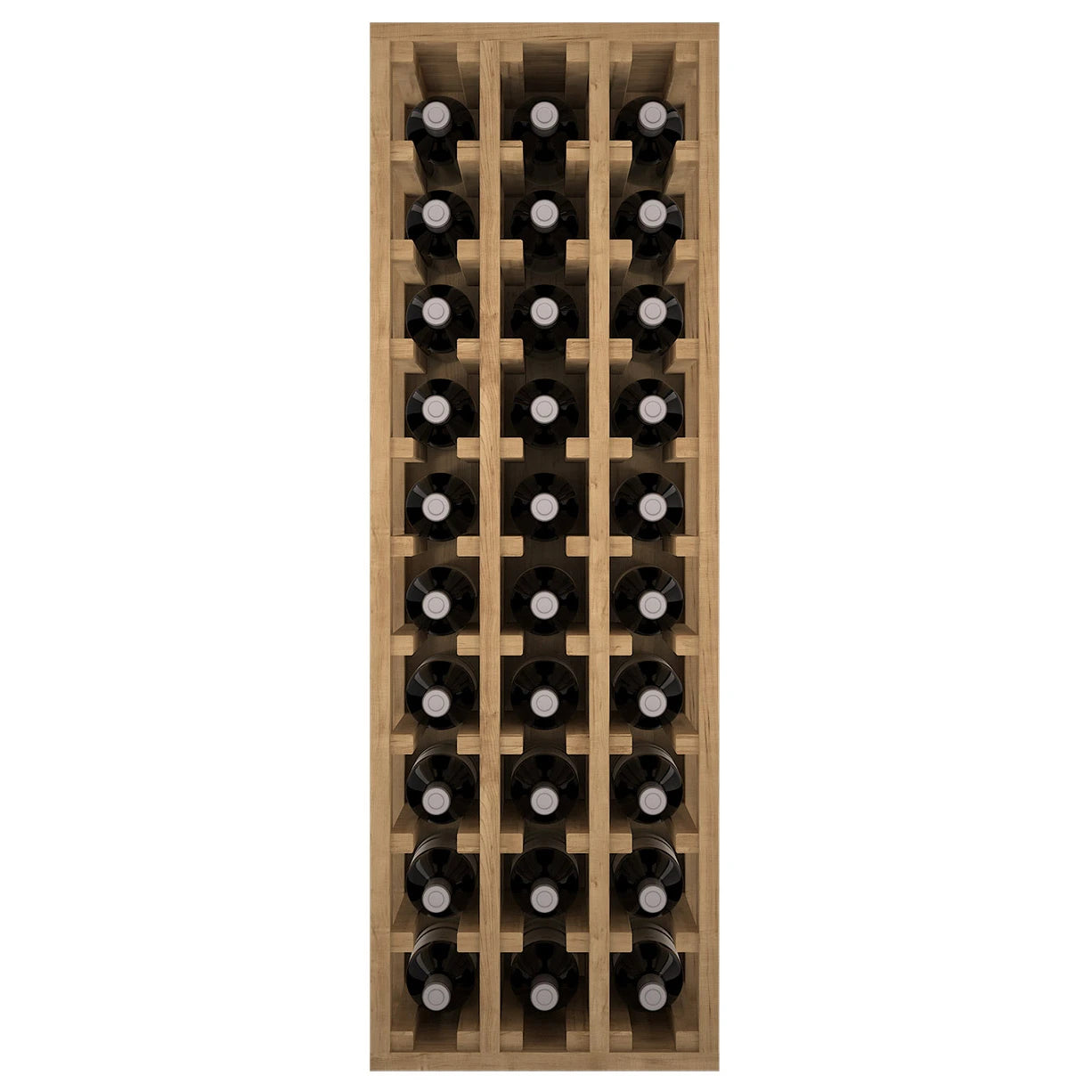Pine wood wine rack for 30 bottles, Godello EX2033
