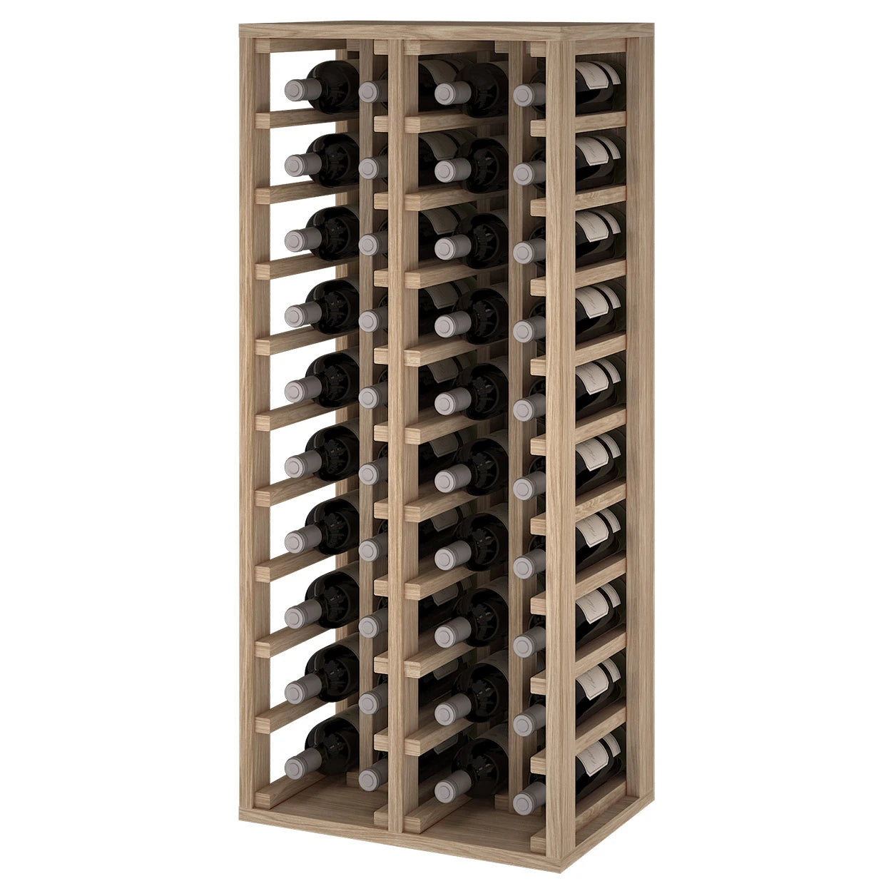 Botellero de madera de roble para 40 botellas, Godello ER2034