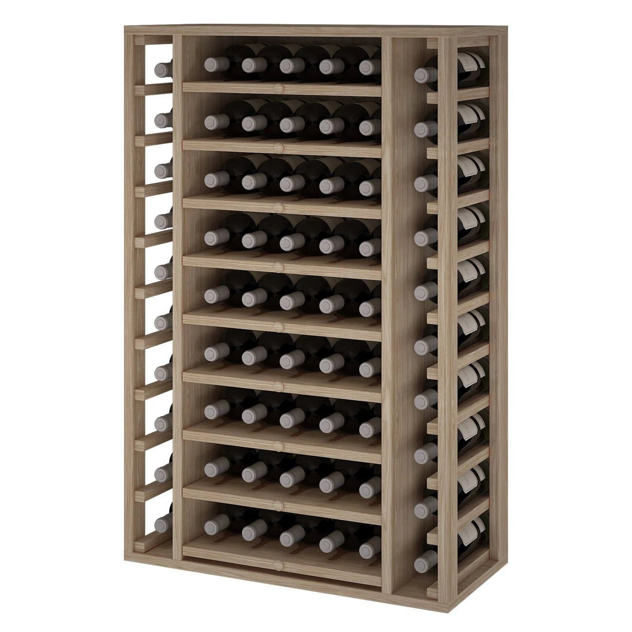 Oak wine rack for 65 bottles, Godello ER2540