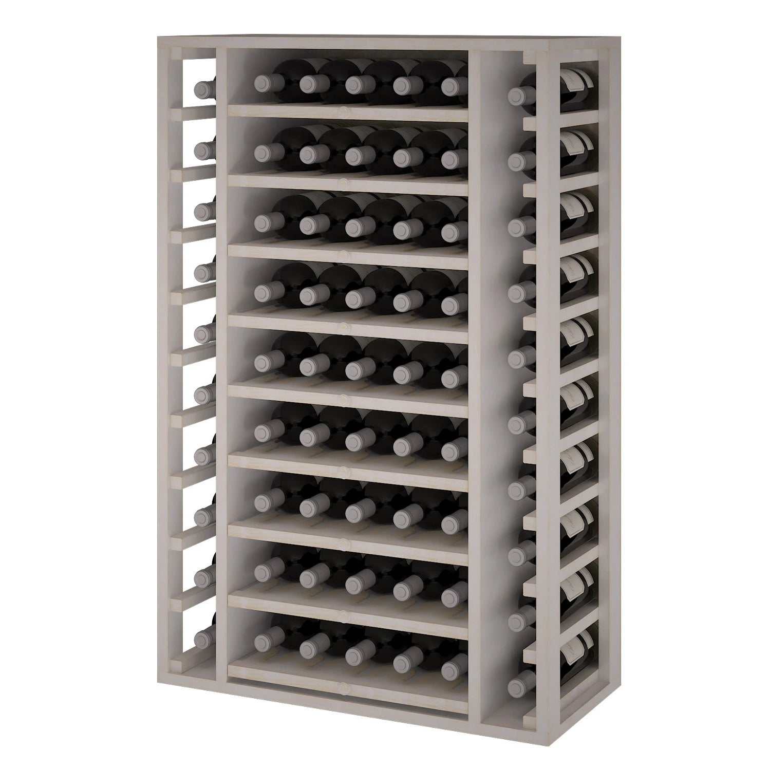 Pine wood wine rack for 65 bottles, Godello EW2540