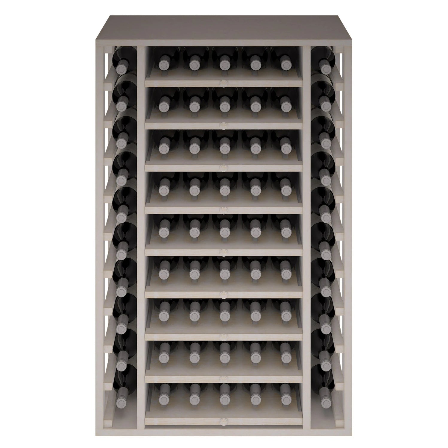 Pine wood wine rack for 65 bottles, Godello EW2540