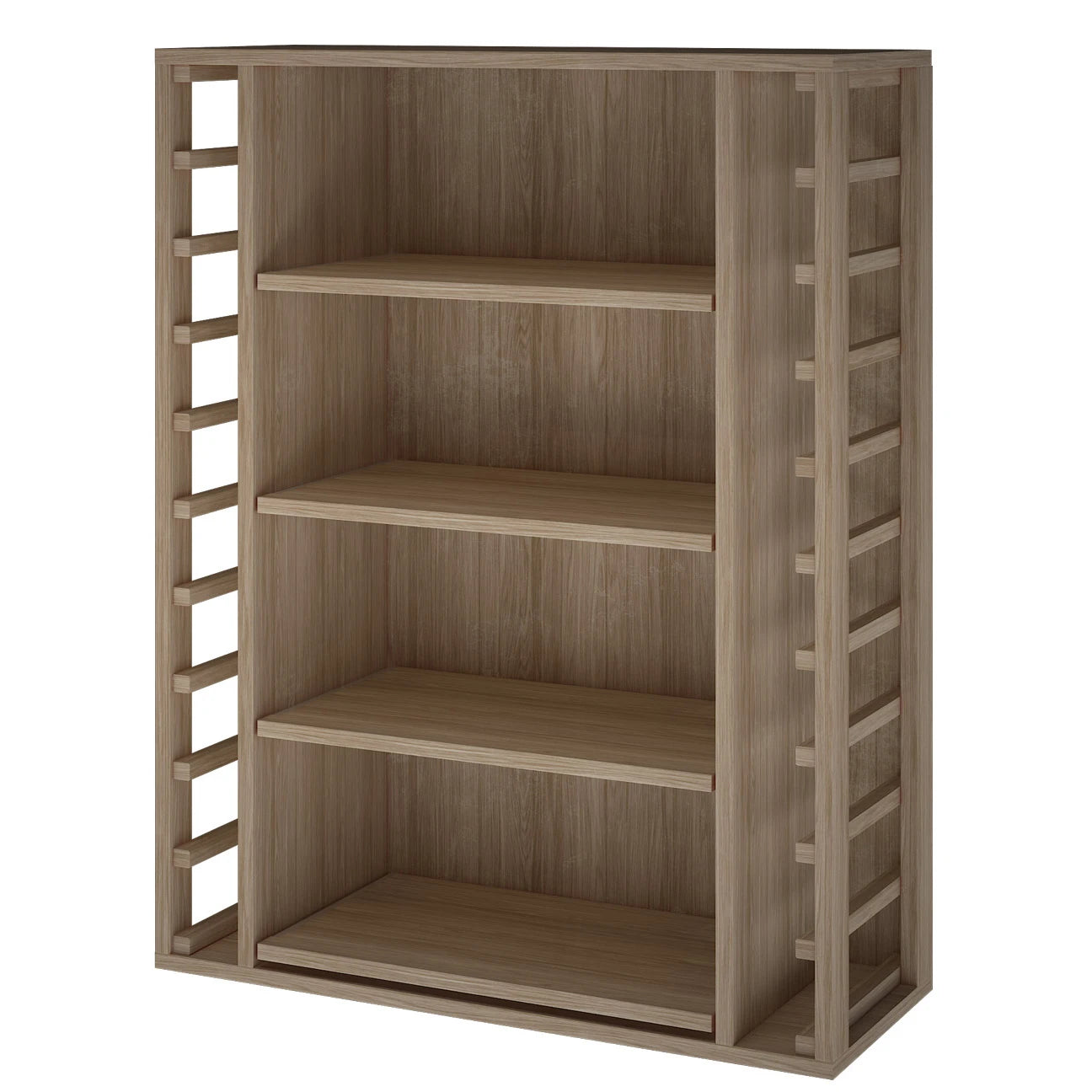Oak wine rack for 68 bottles, Godello ER2542
