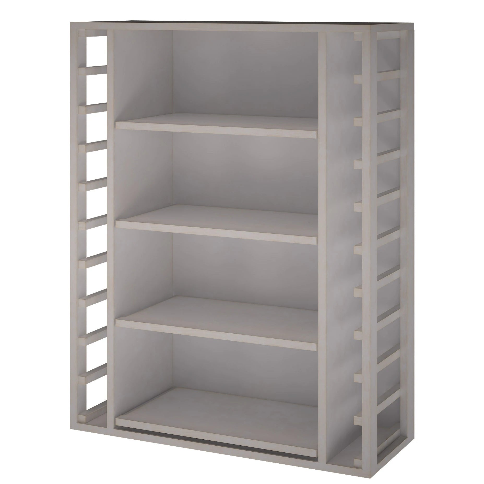 Pine wood wine rack for 68 bottles, Godello EW2542