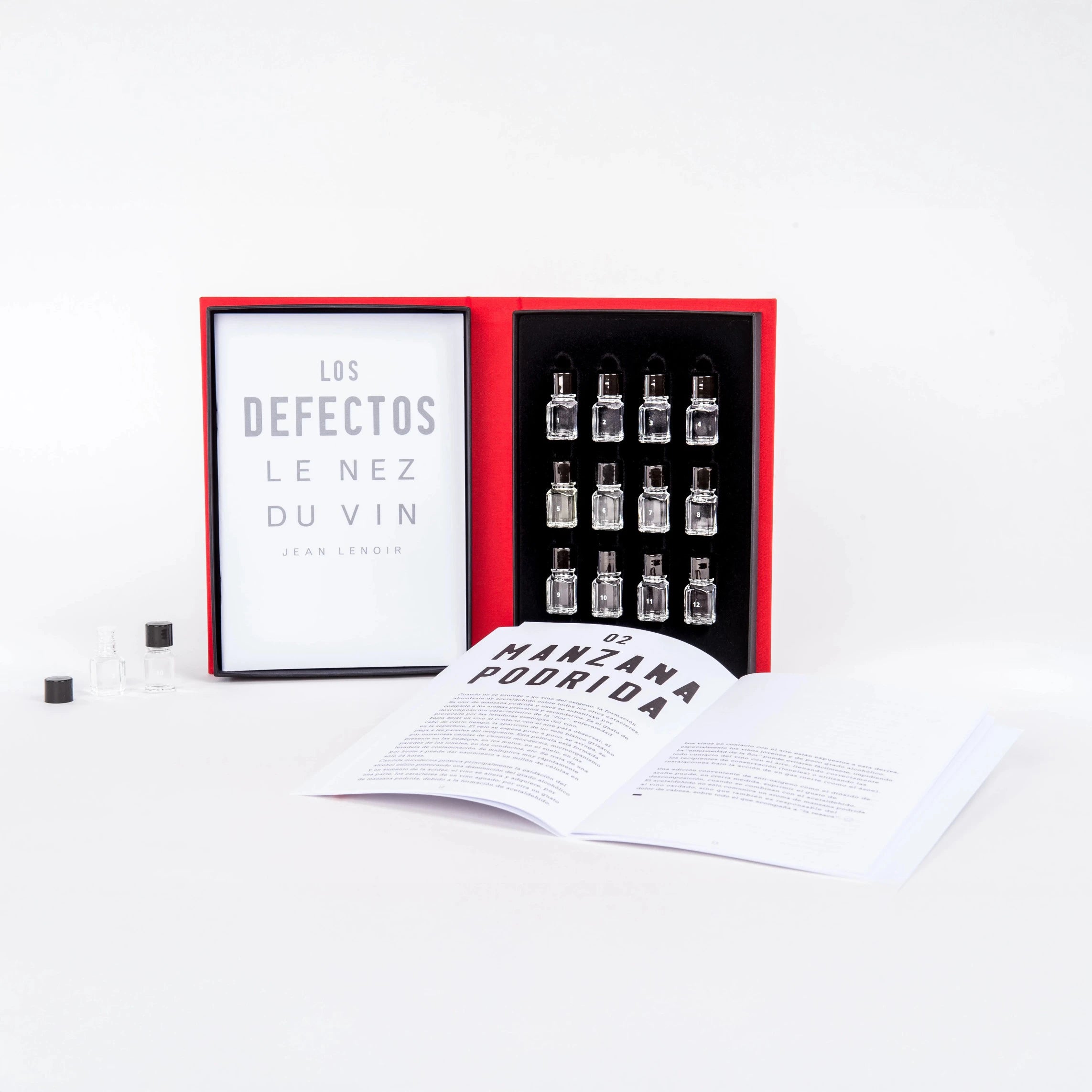 Libro 12 aromas Los Defectos Le Nez du Vin