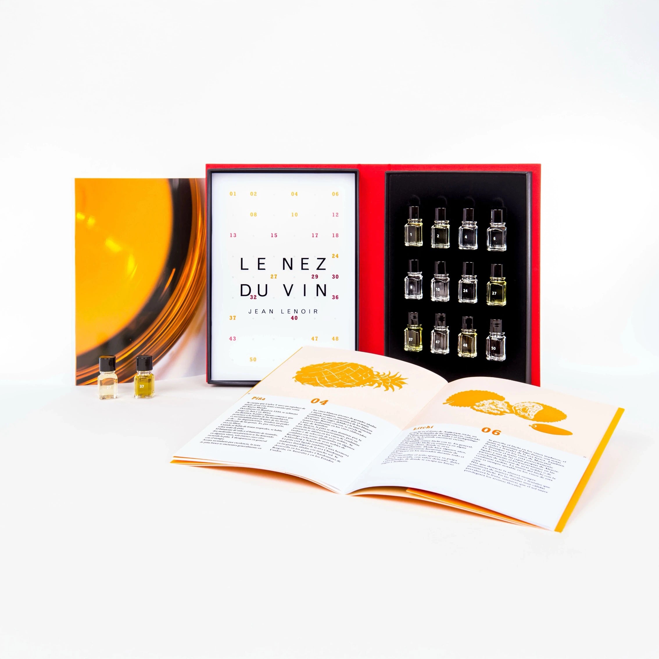 Libro 12 aromas Vinos Blancos Le Nez du Vin