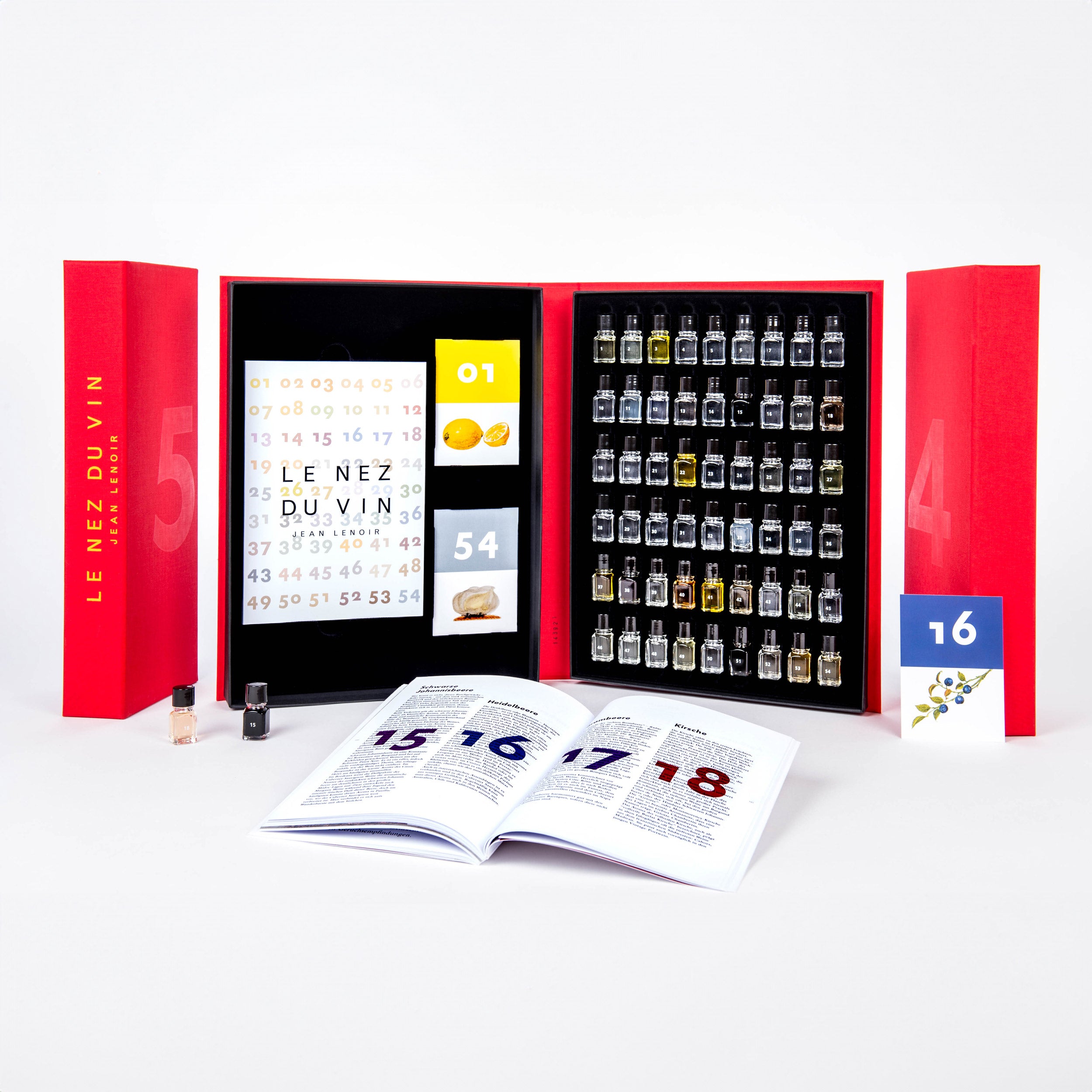Libro 54 aromas Le Nez du Vin