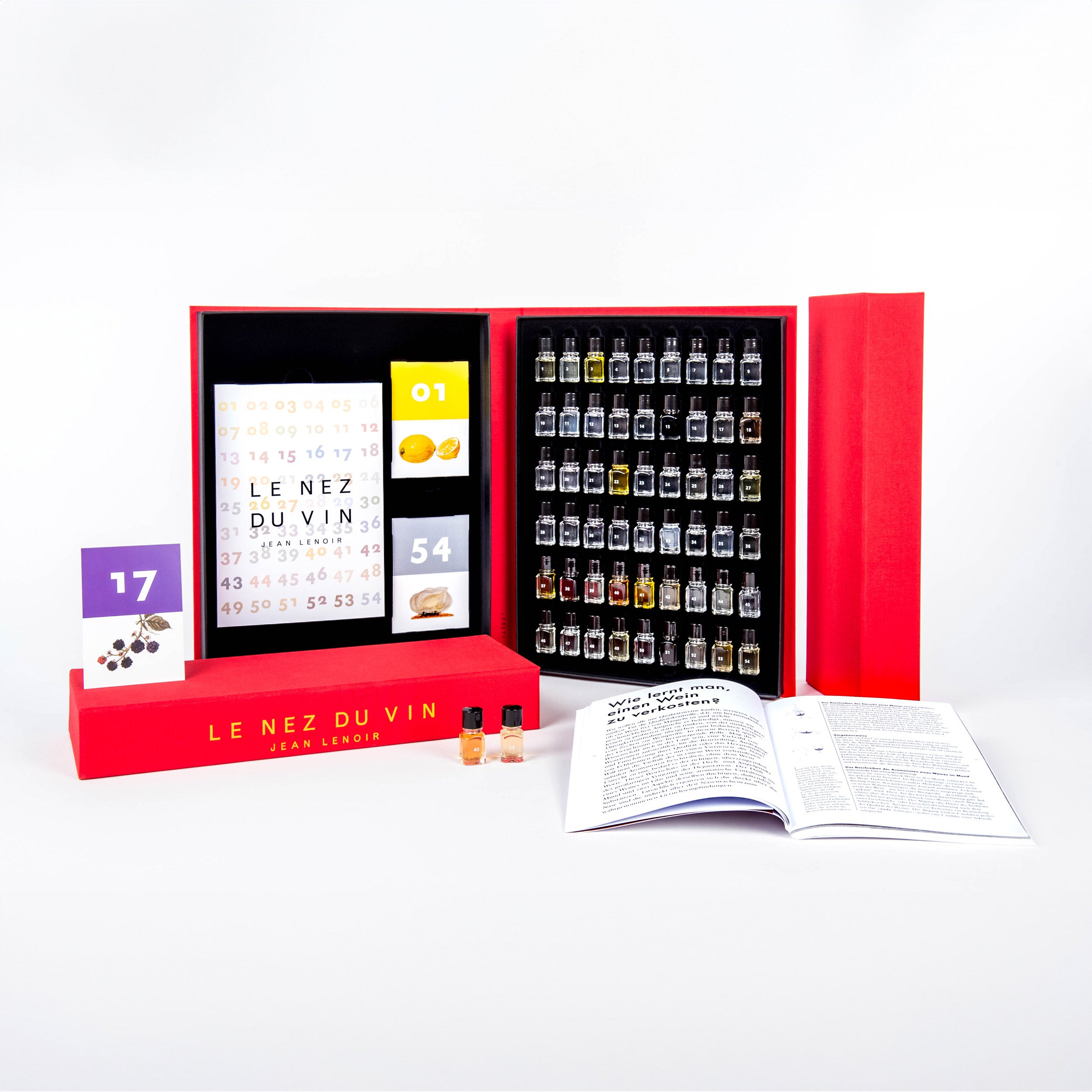 Libro 54 aromas Le Nez du Vin