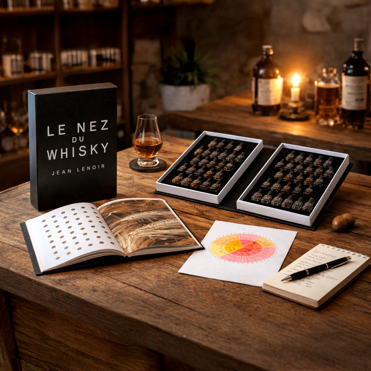 Libro 54 aromas Le Nez du Whisky